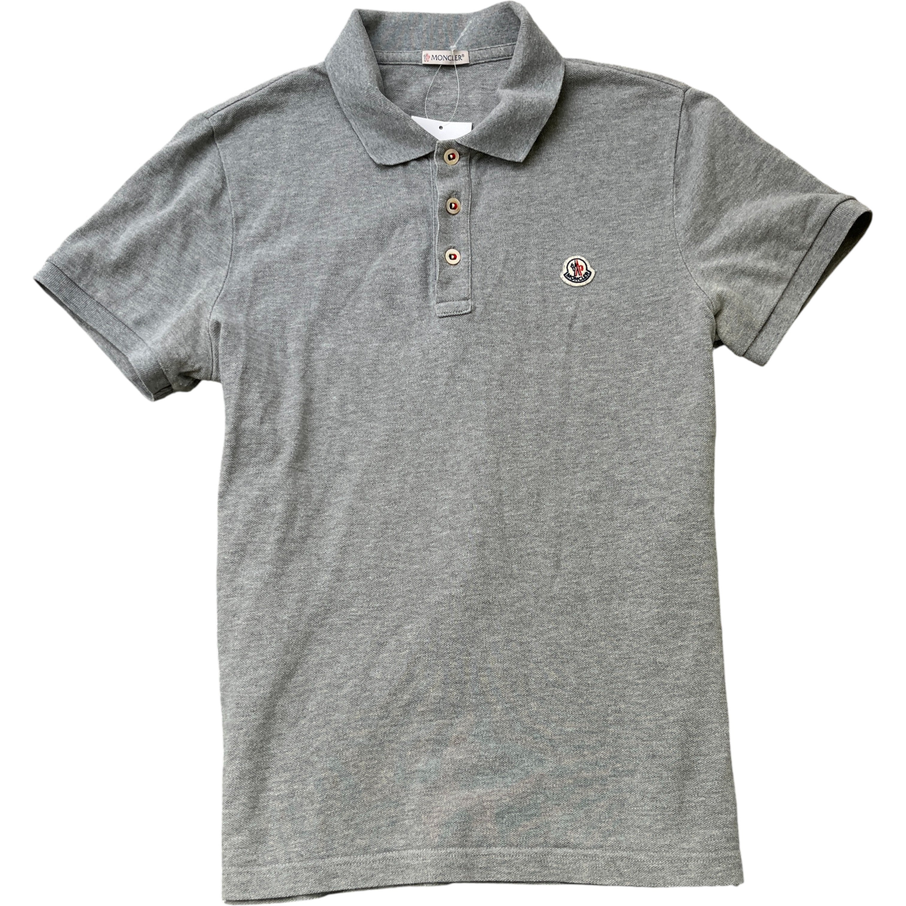 Men's Maglia Polo Shirt Grey Size L