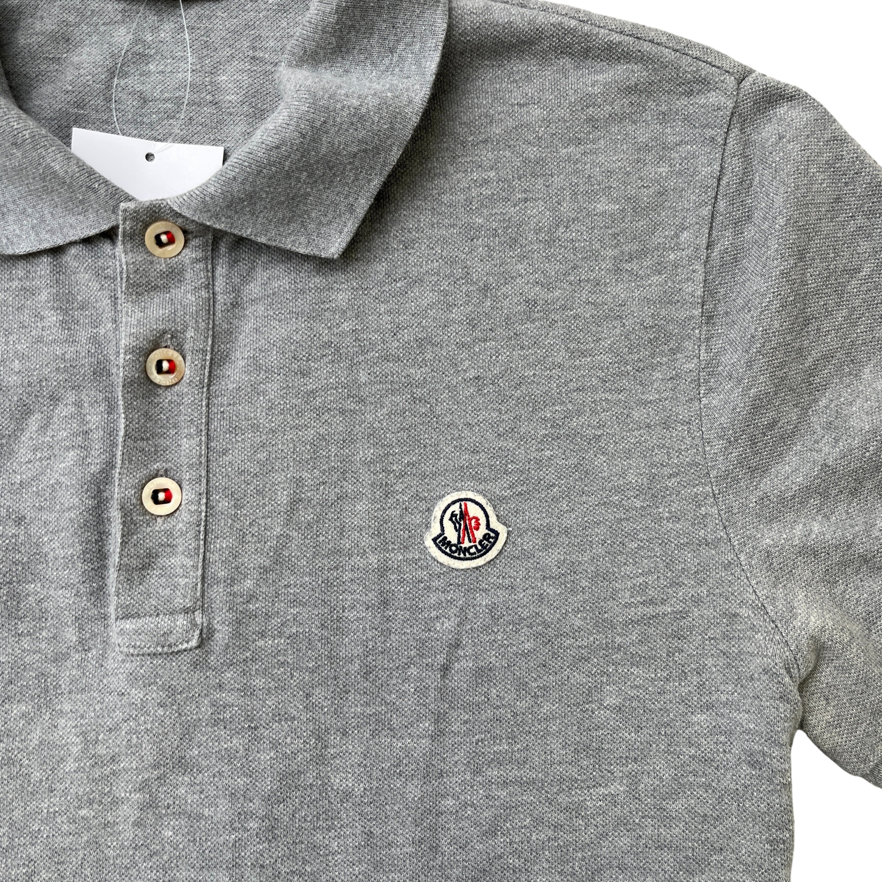 Men's Maglia Polo Shirt Grey Size L