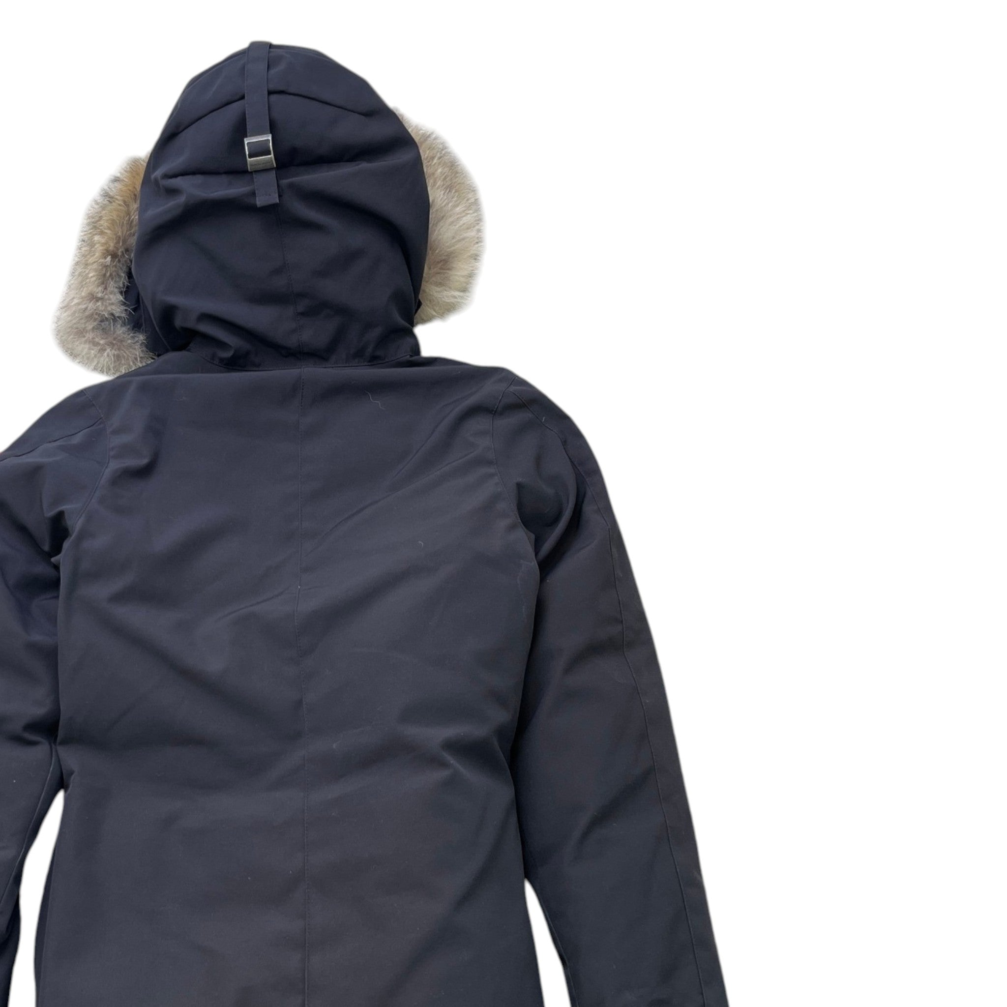 Women's Victoria Parka Down Jacket Navy Size S
