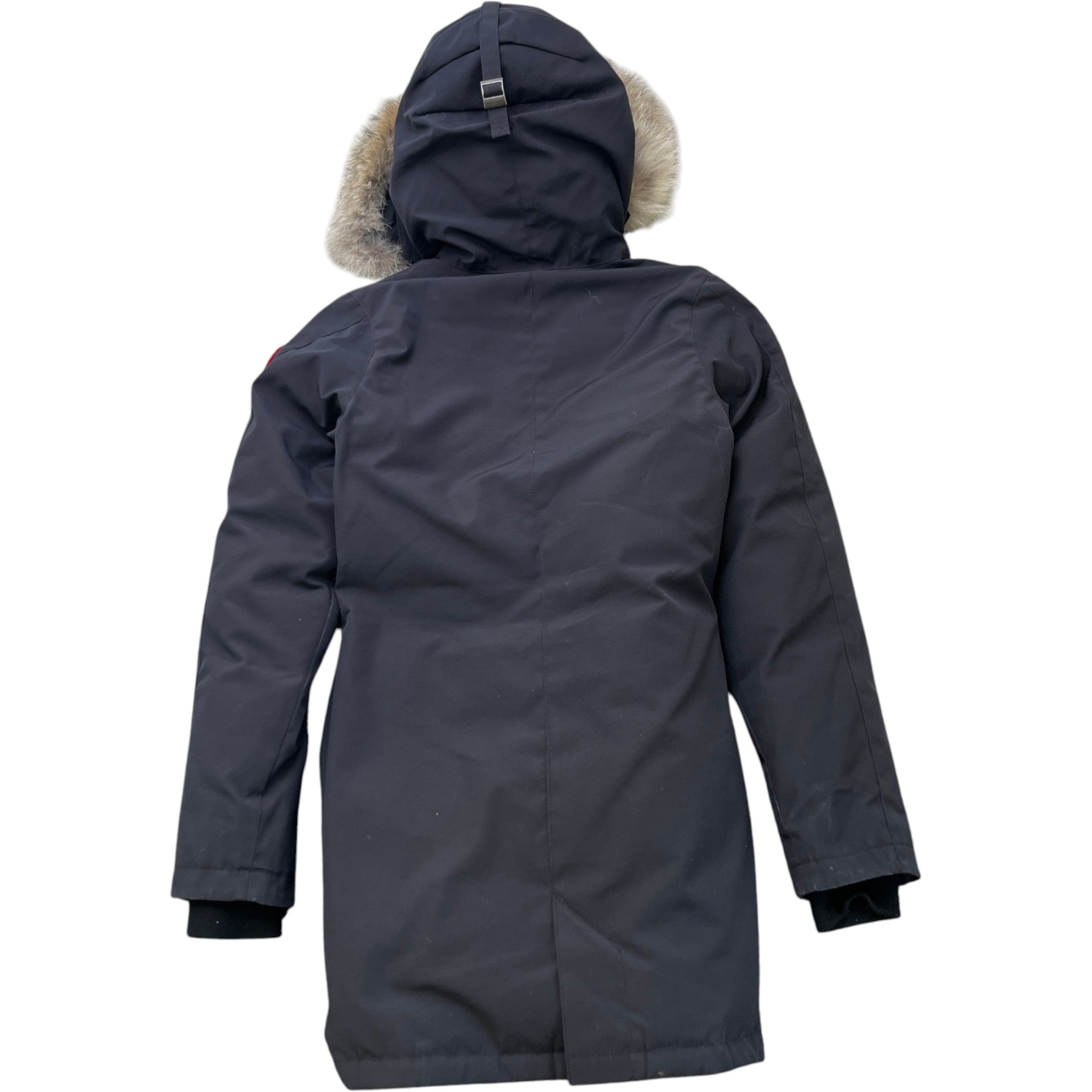 Women's Victoria Parka Down Jacket Navy Size S