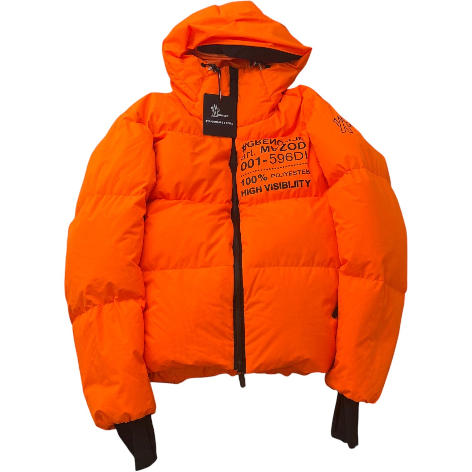 Men's Mazod Down Jacket Orange Size 5 / XXL