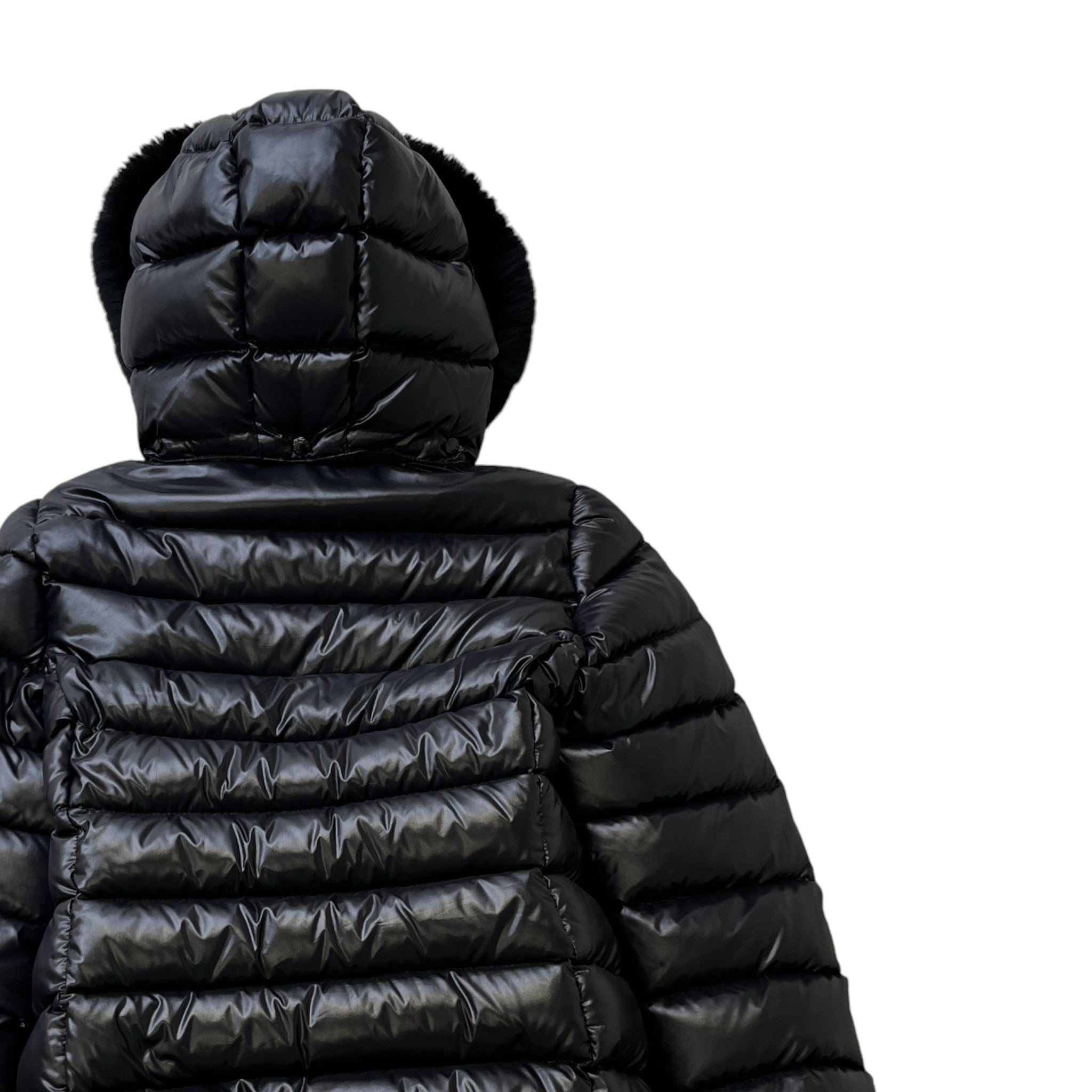 Women's Badyfur Down Jacket Black Size 0 / UK 4