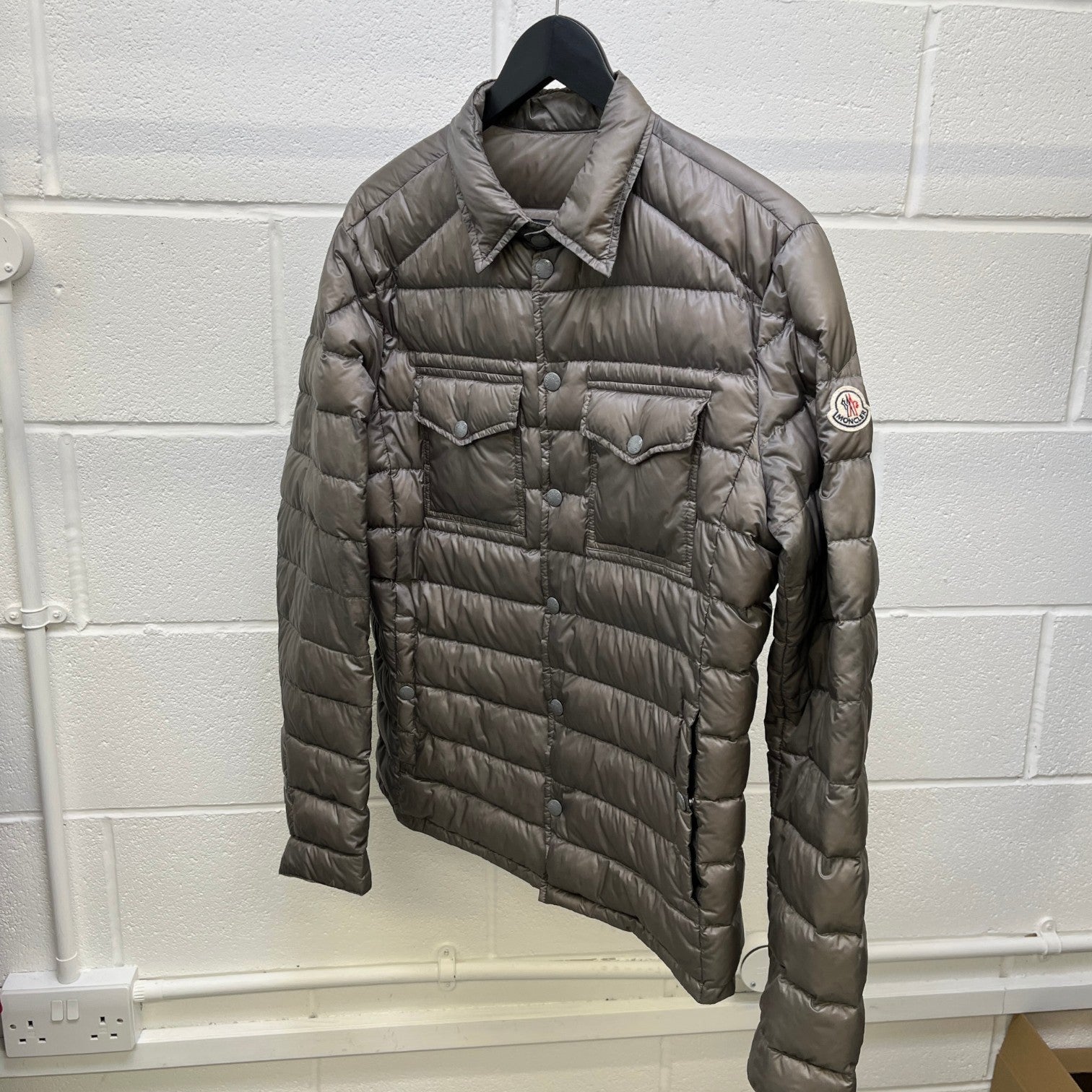 Men's Gregoire Down Jacket Grey Size 2 / M