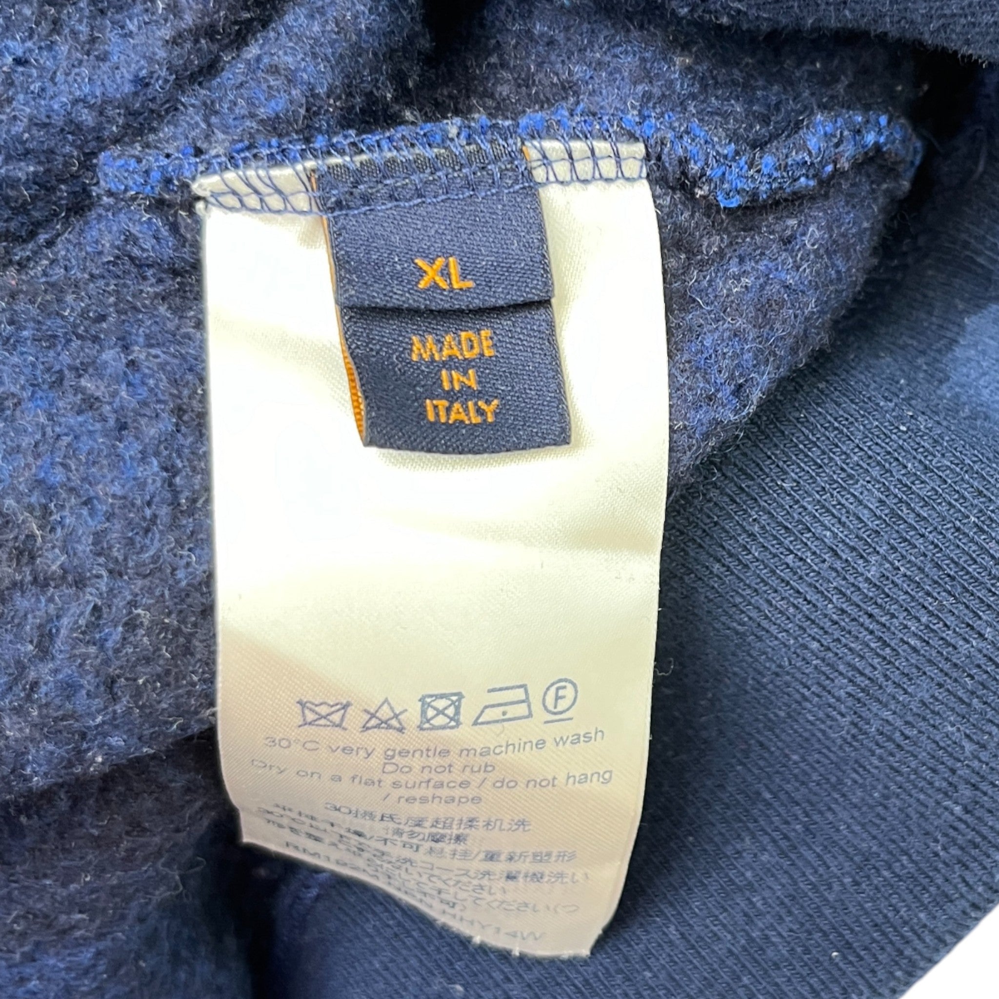 Men's Monogram T-Shirt Blue Size L