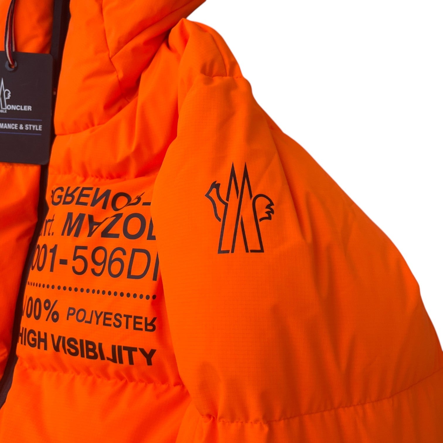 Men's Mazod Down Jacket Orange Size 5 / XXL