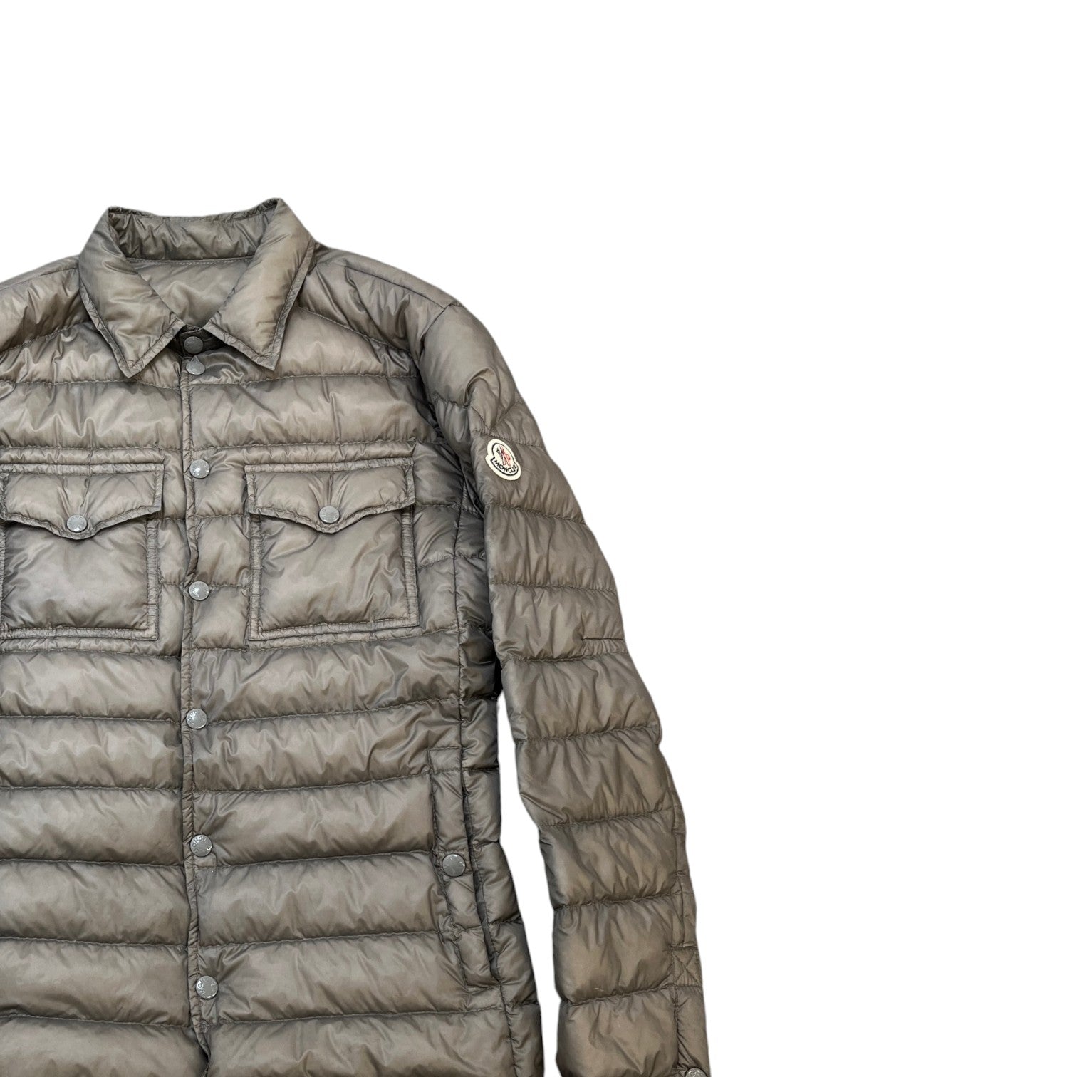 Men's Gregoire Down Jacket Grey Size 2 / M
