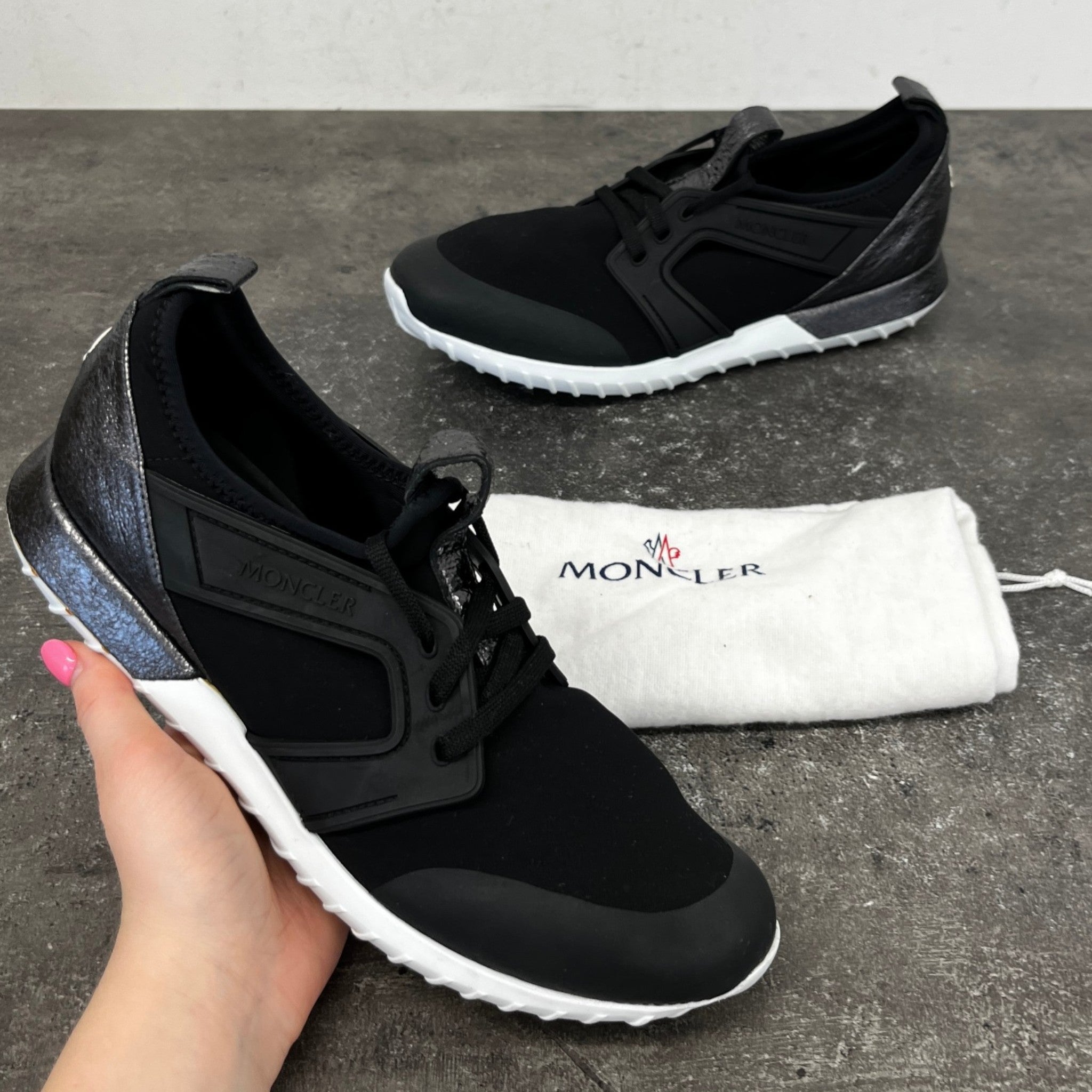 Women's Emilien Low Trainers Black Size EU 39 / UK 6