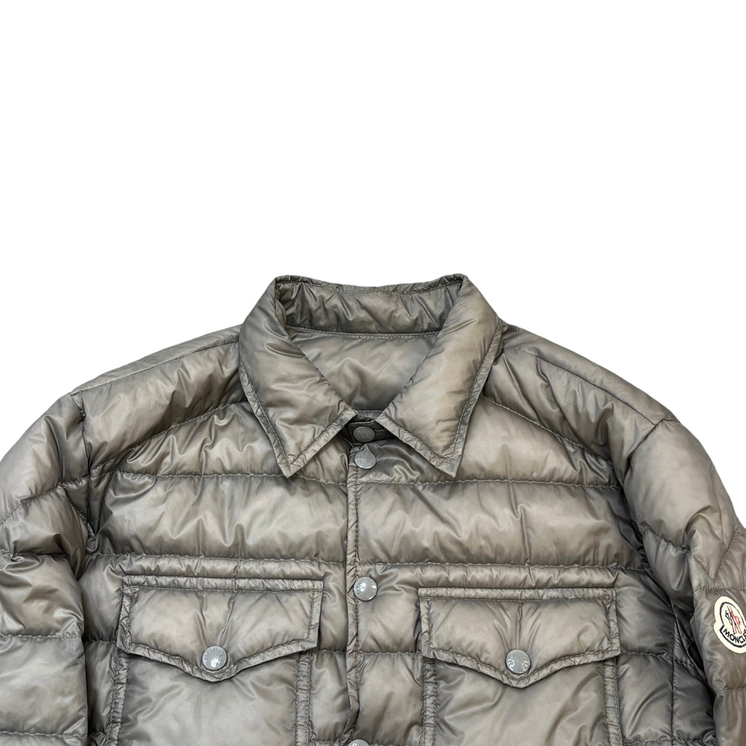 Men's Gregoire Down Jacket Grey Size 2 / M