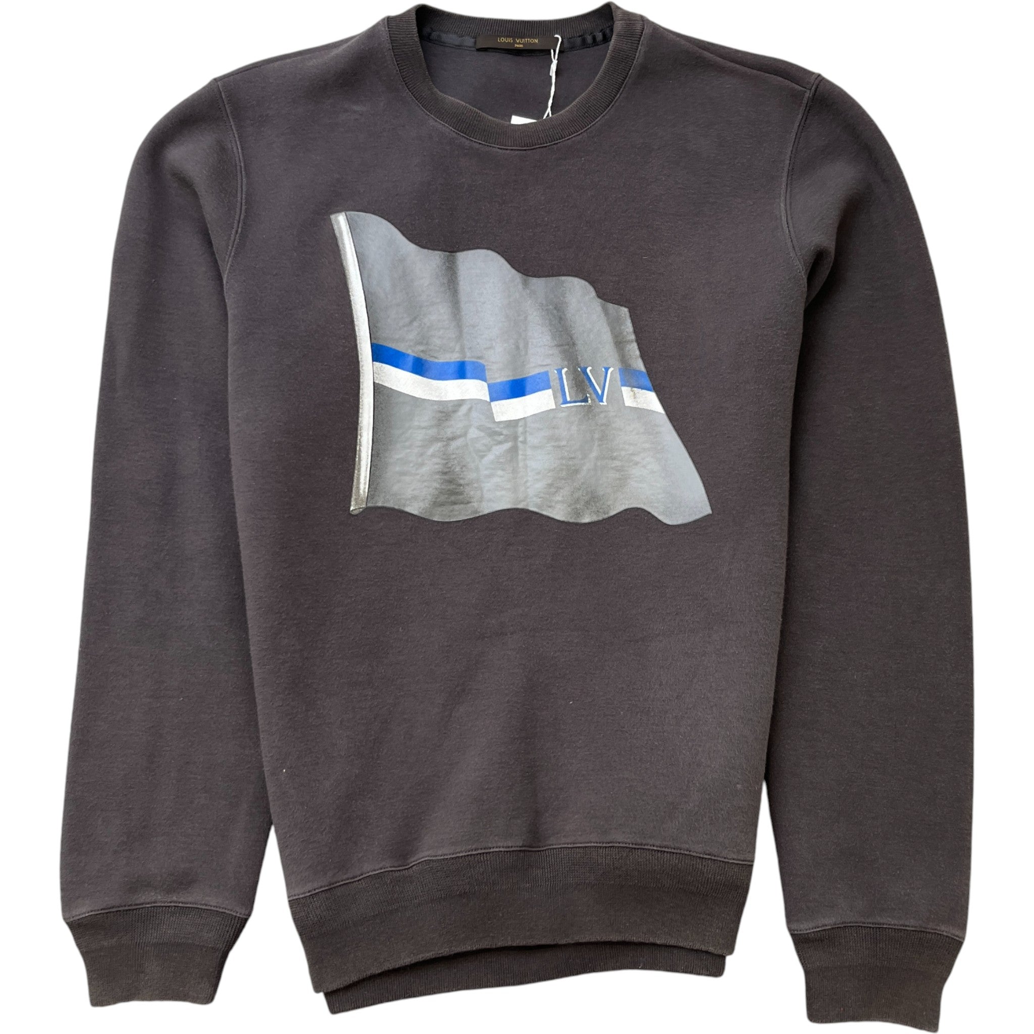 Men's Flap Cup Sweatshirt Charcoal Size L