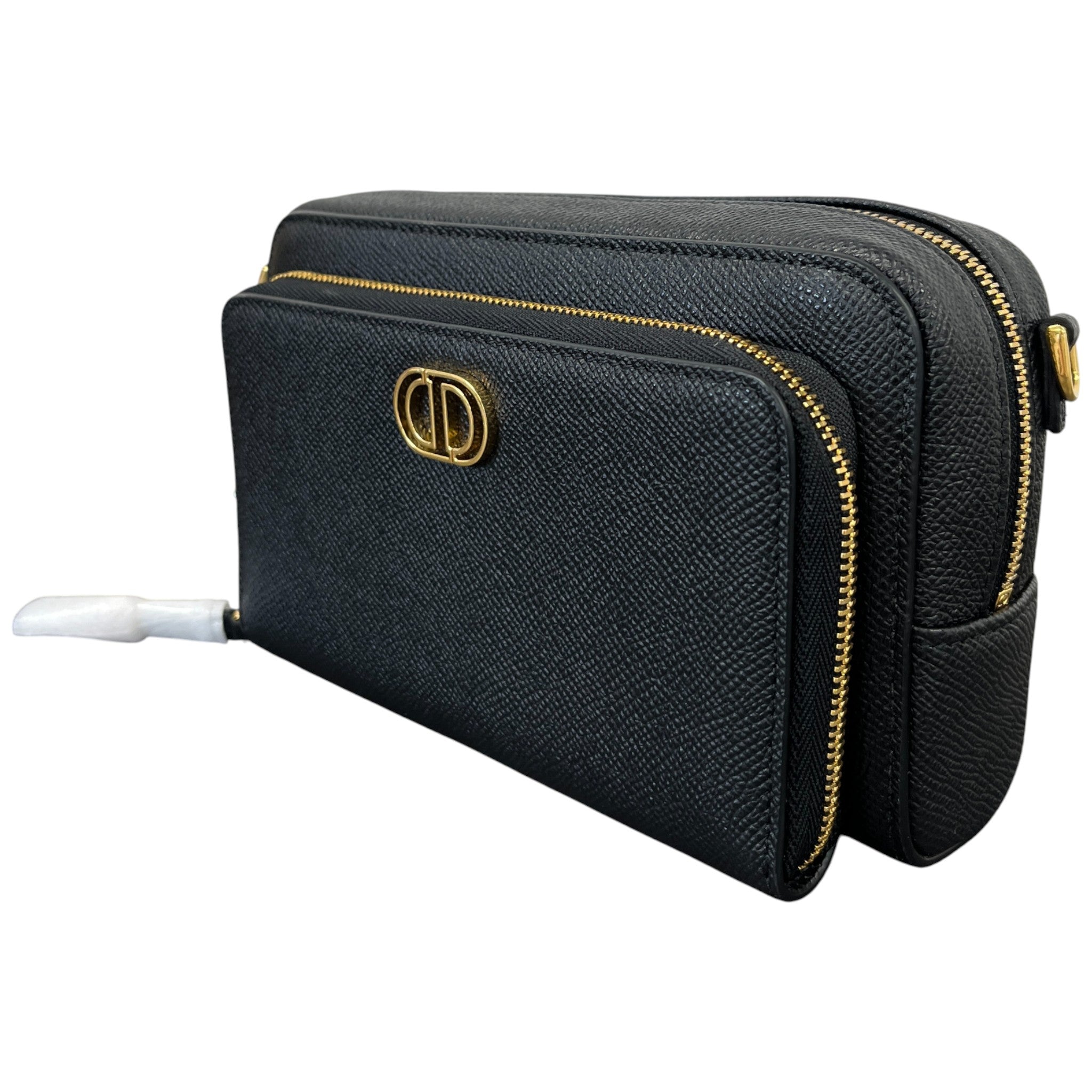 Women's Caro Double Pouch Bag Black