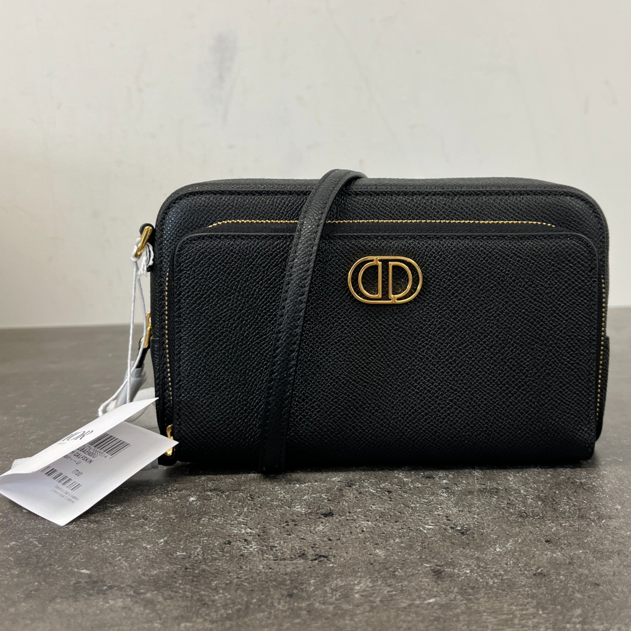 Women's Caro Double Pouch Bag Black