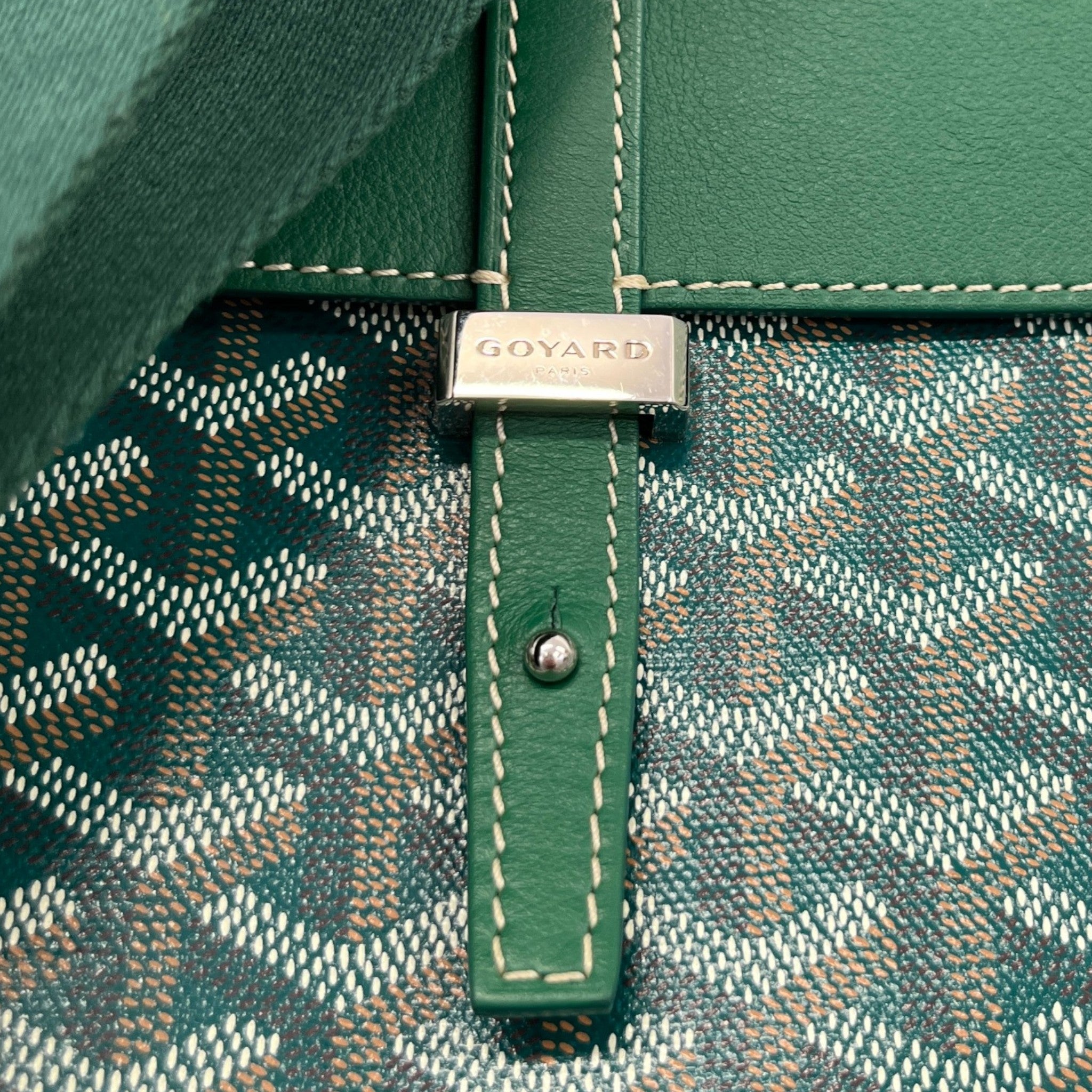 Men's Coursier Messenger Bag Green