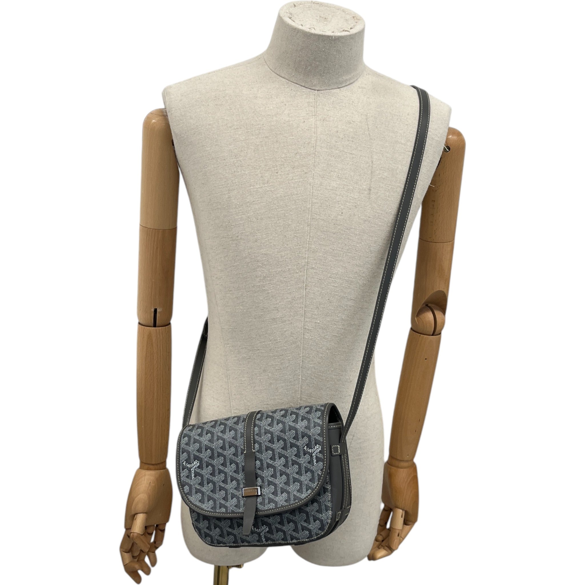 Men's Belvedere Pm Messenger Bag Grey