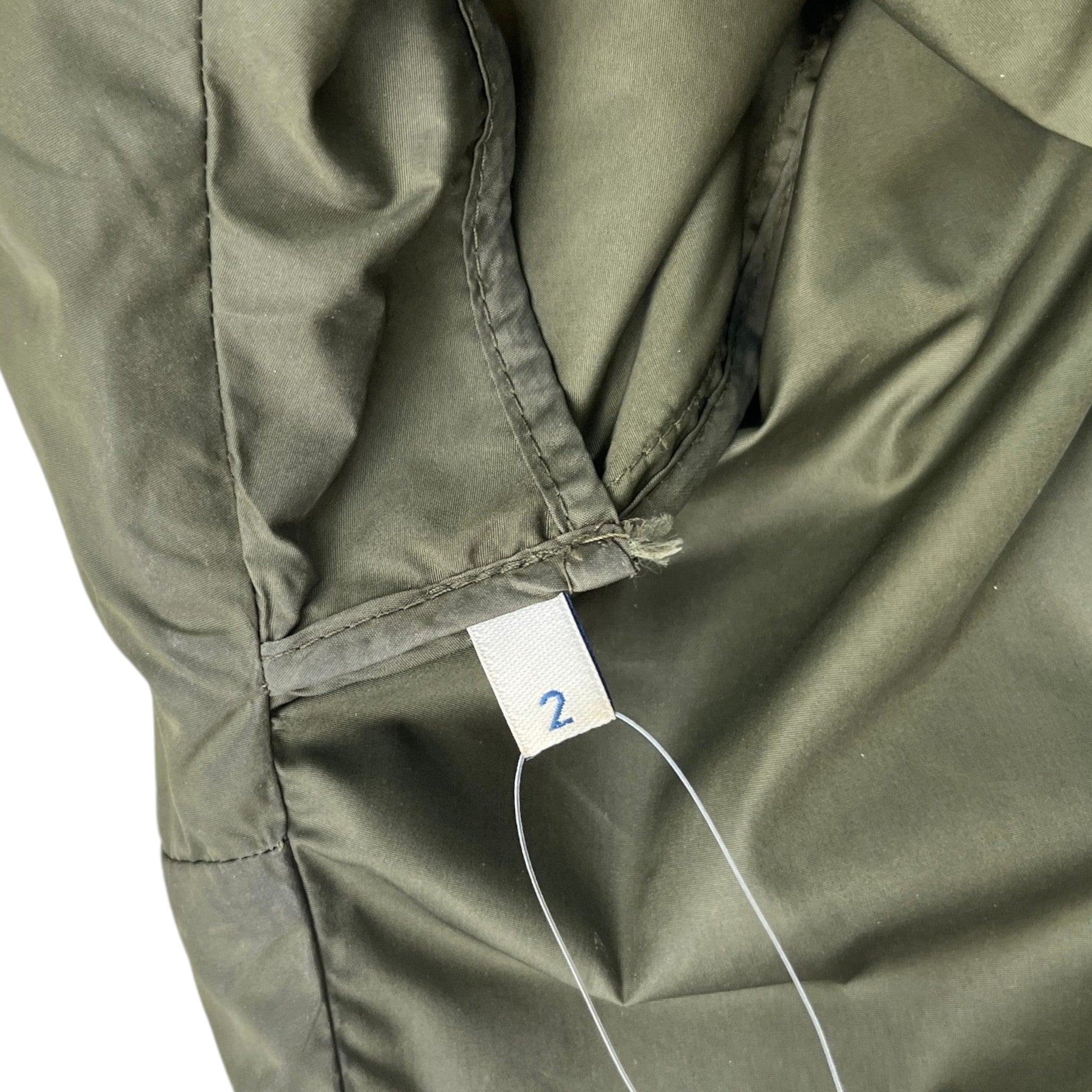 Women's Lune Windbreaker Khaki Size 2 / UK 12
