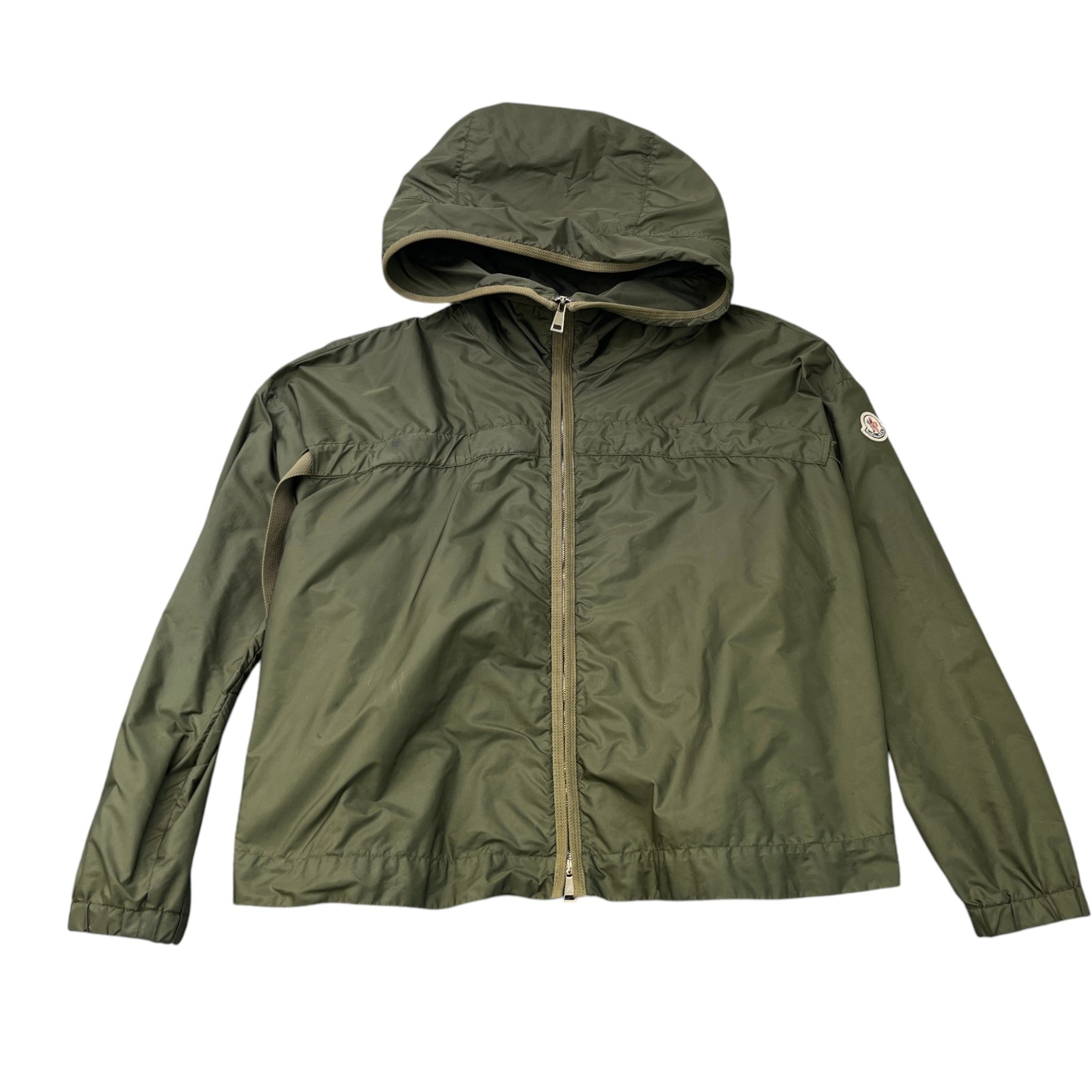 Women's Lune Windbreaker Khaki Size 2 / UK 12