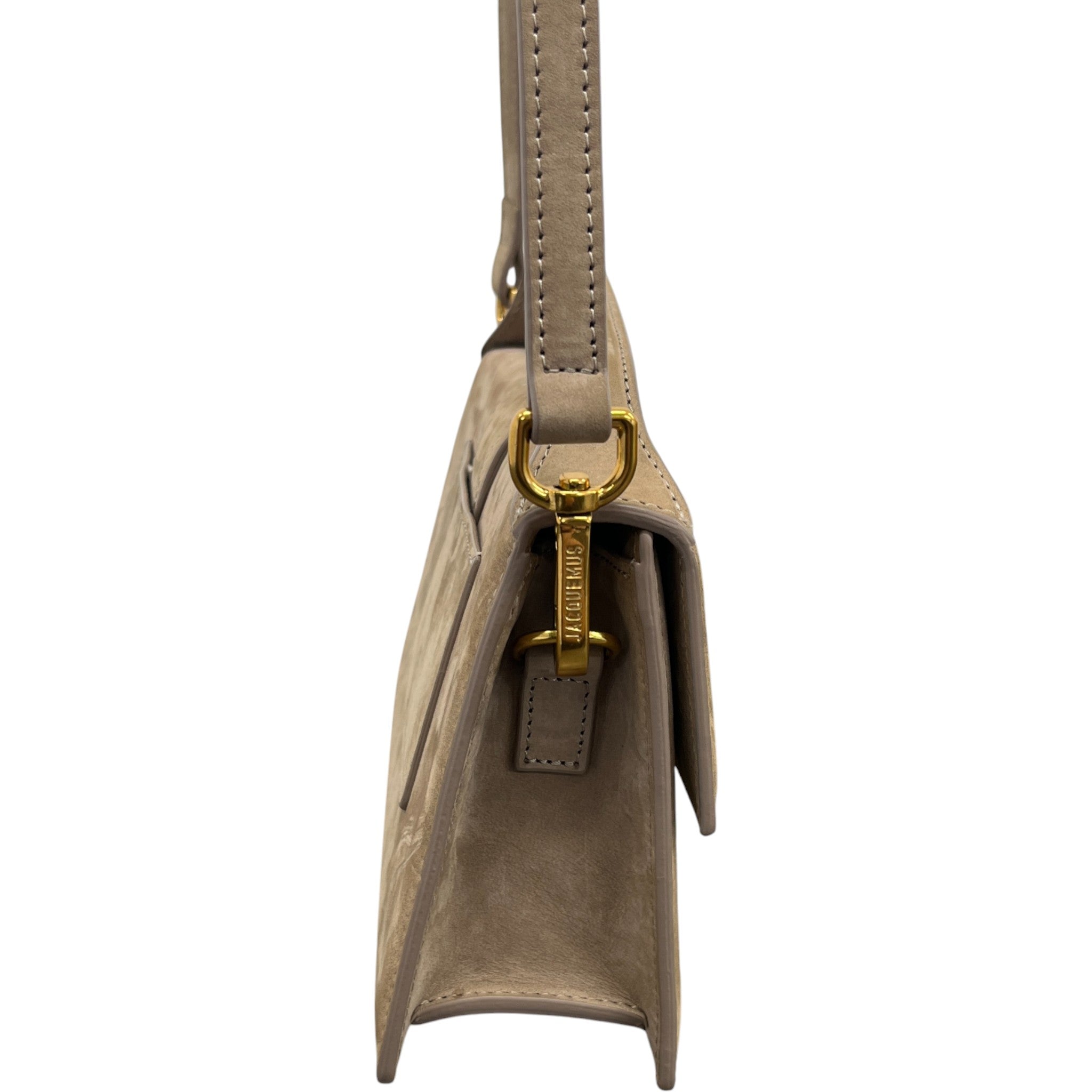 Women's Suede Le Grand Bambino Bag Beige