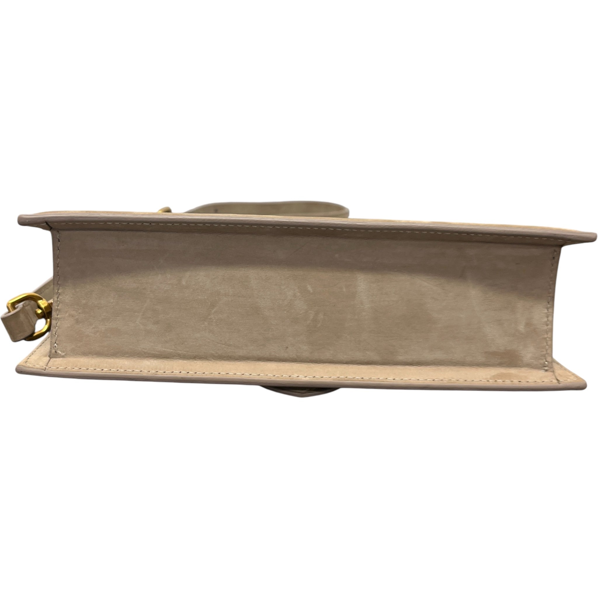 Women's Suede Le Grand Bambino Bag Beige