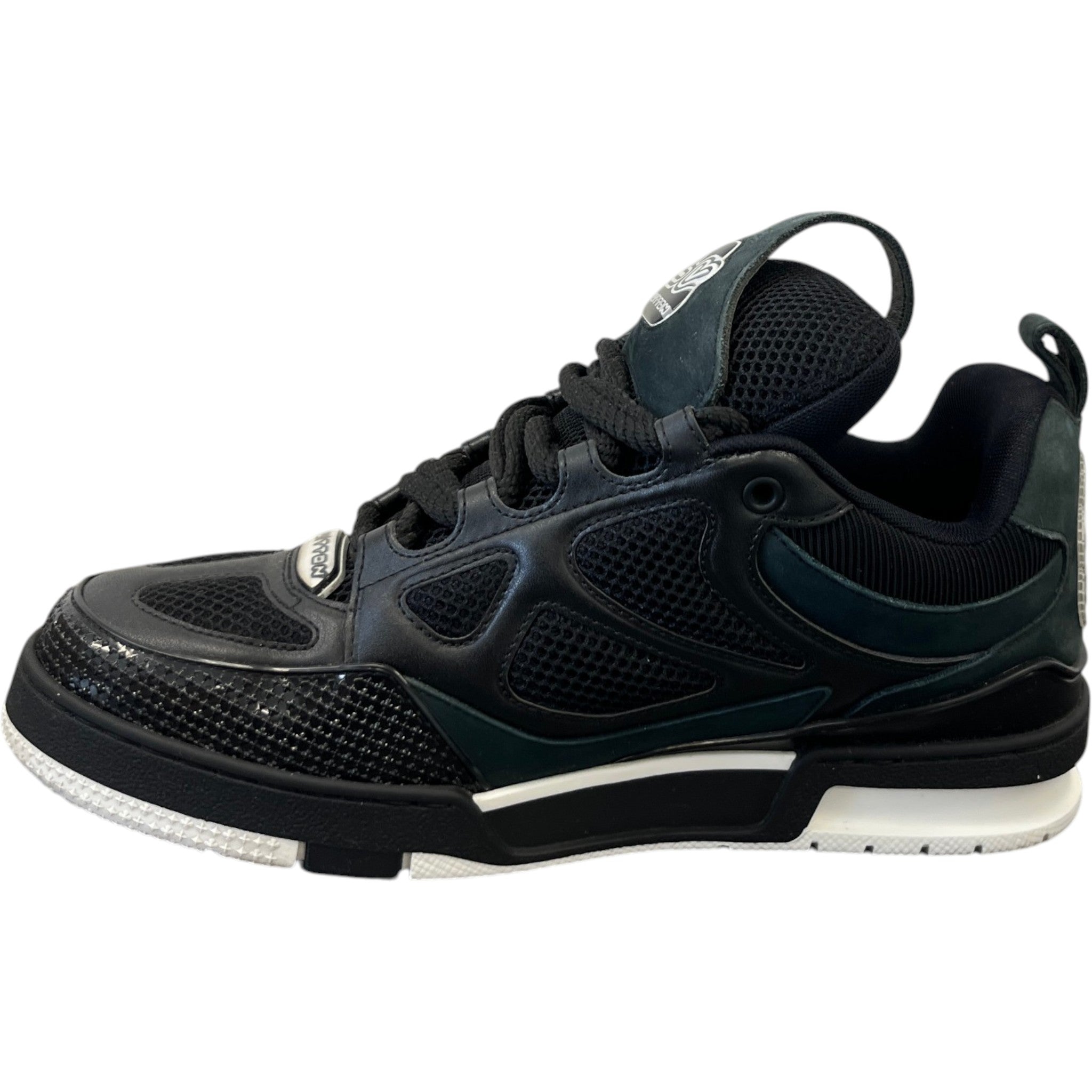 Men's Lv Skate Low Trainers Black Size EU 41 / UK 7