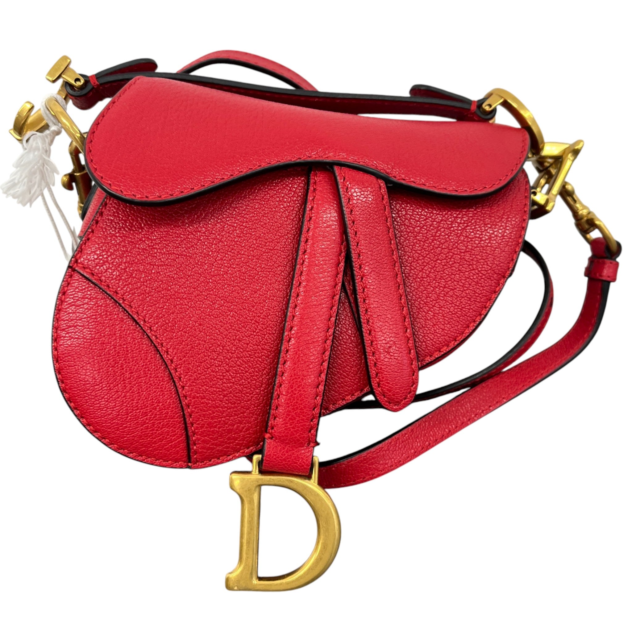 Women's Micro Saddle Bag Red