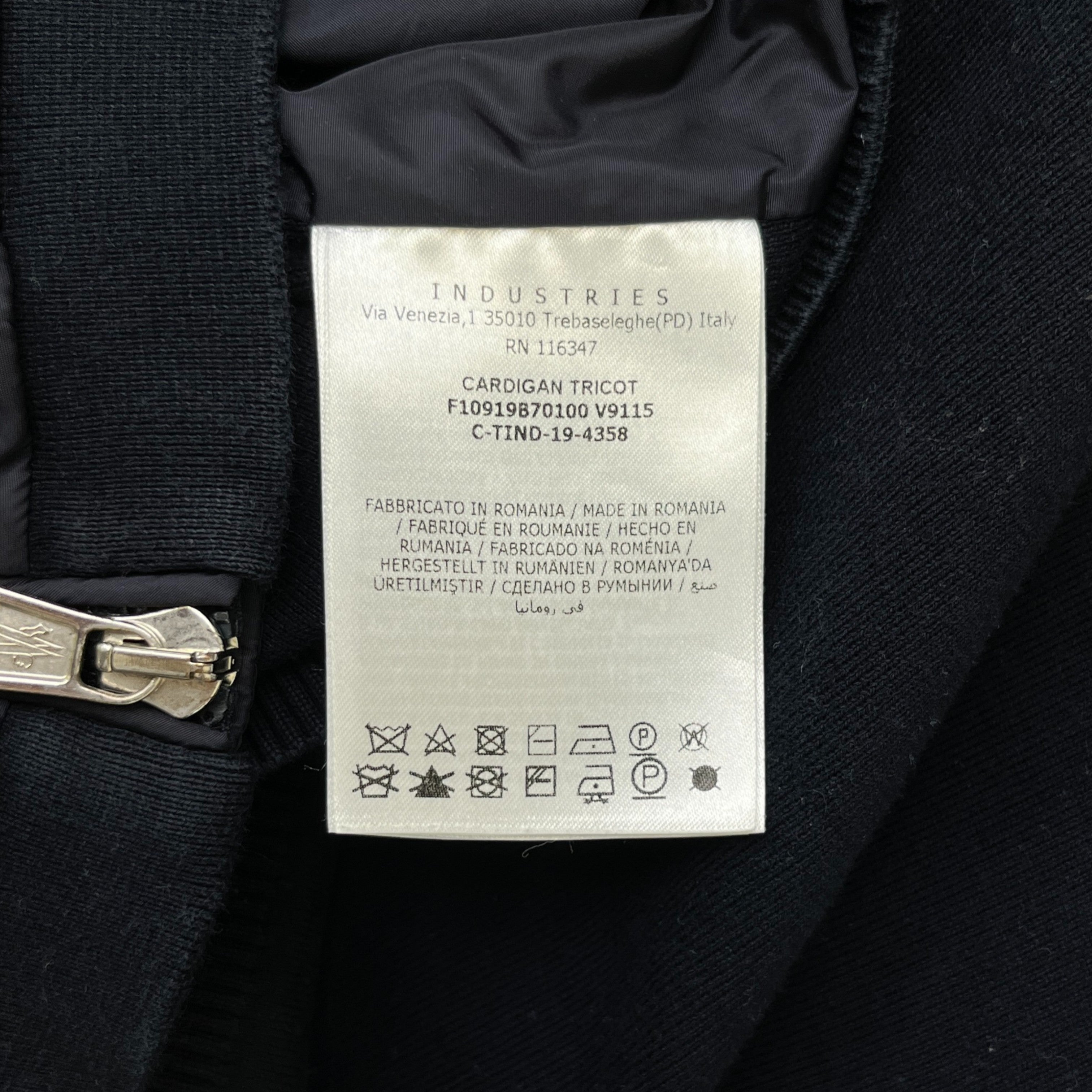 Men's Tricot Jacket Navy Size L