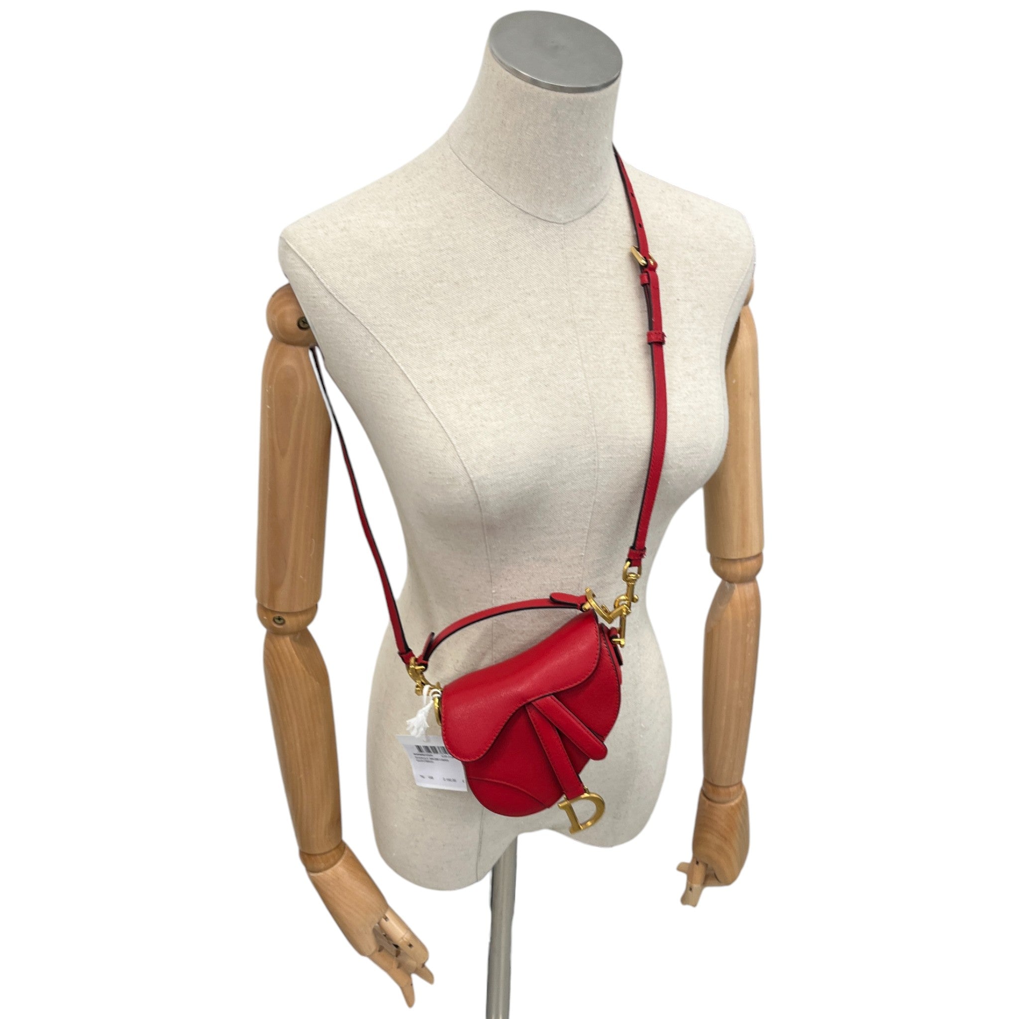 Women's Micro Saddle Bag Red