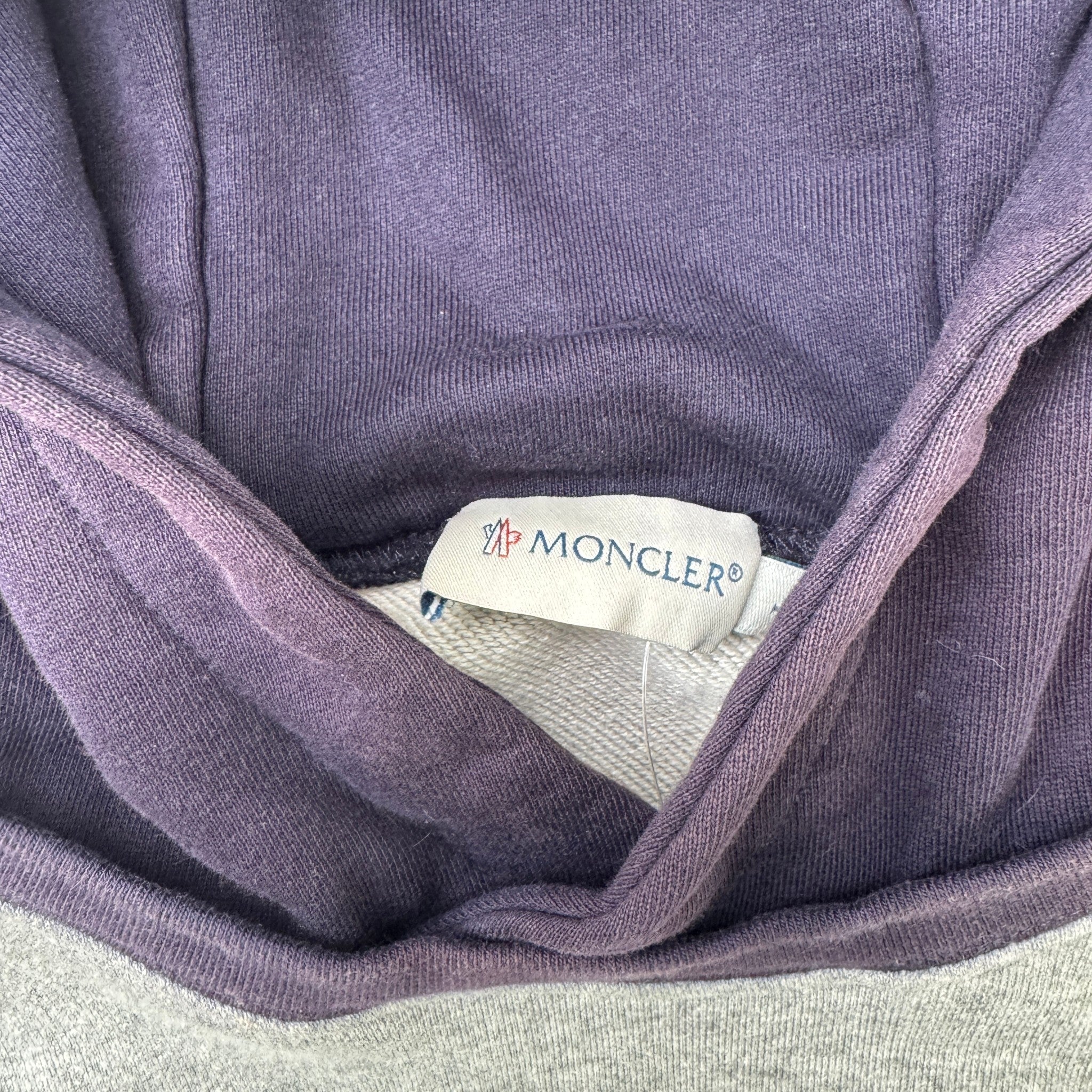 Men's Maglia Con Cappuccio Hoodie Grey Size L