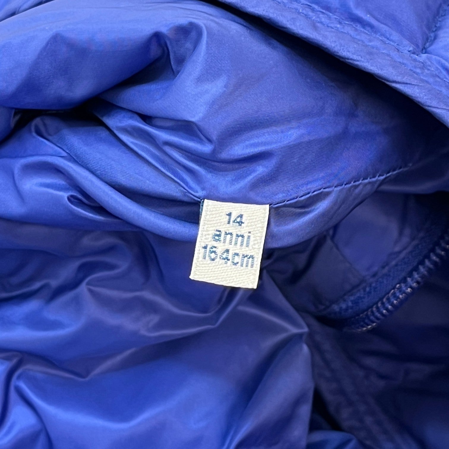 Men's Morvan Boys 14Years Down Jacket Blue Size XXS