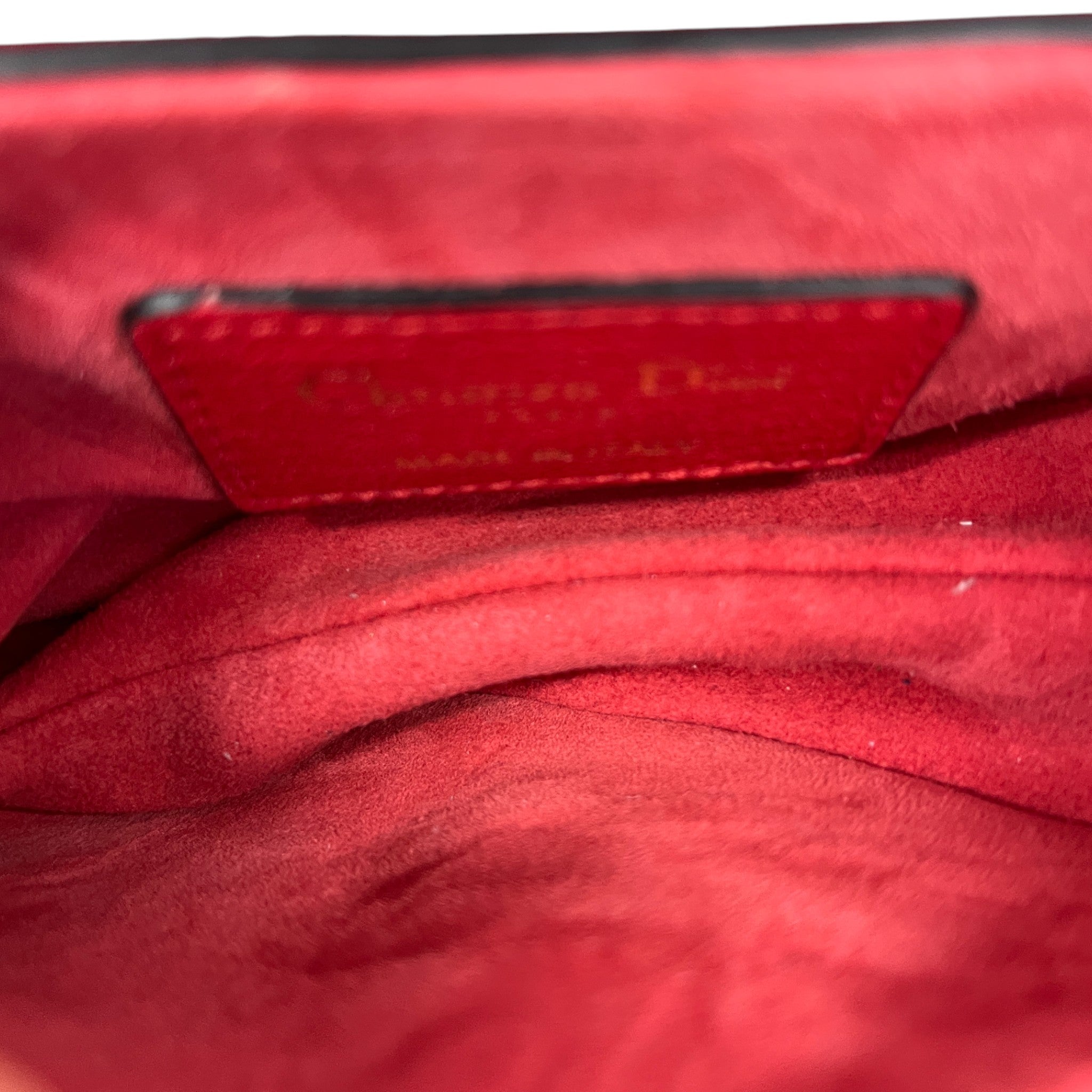 Women's Micro Saddle Bag Red