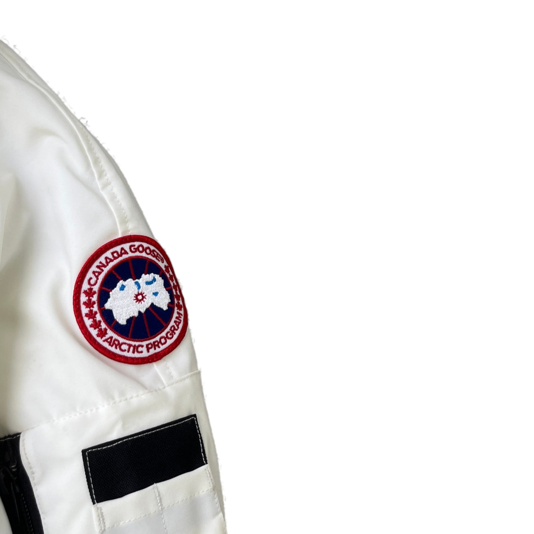 Men's Chilliwack Bomber Down Jacket White Size M