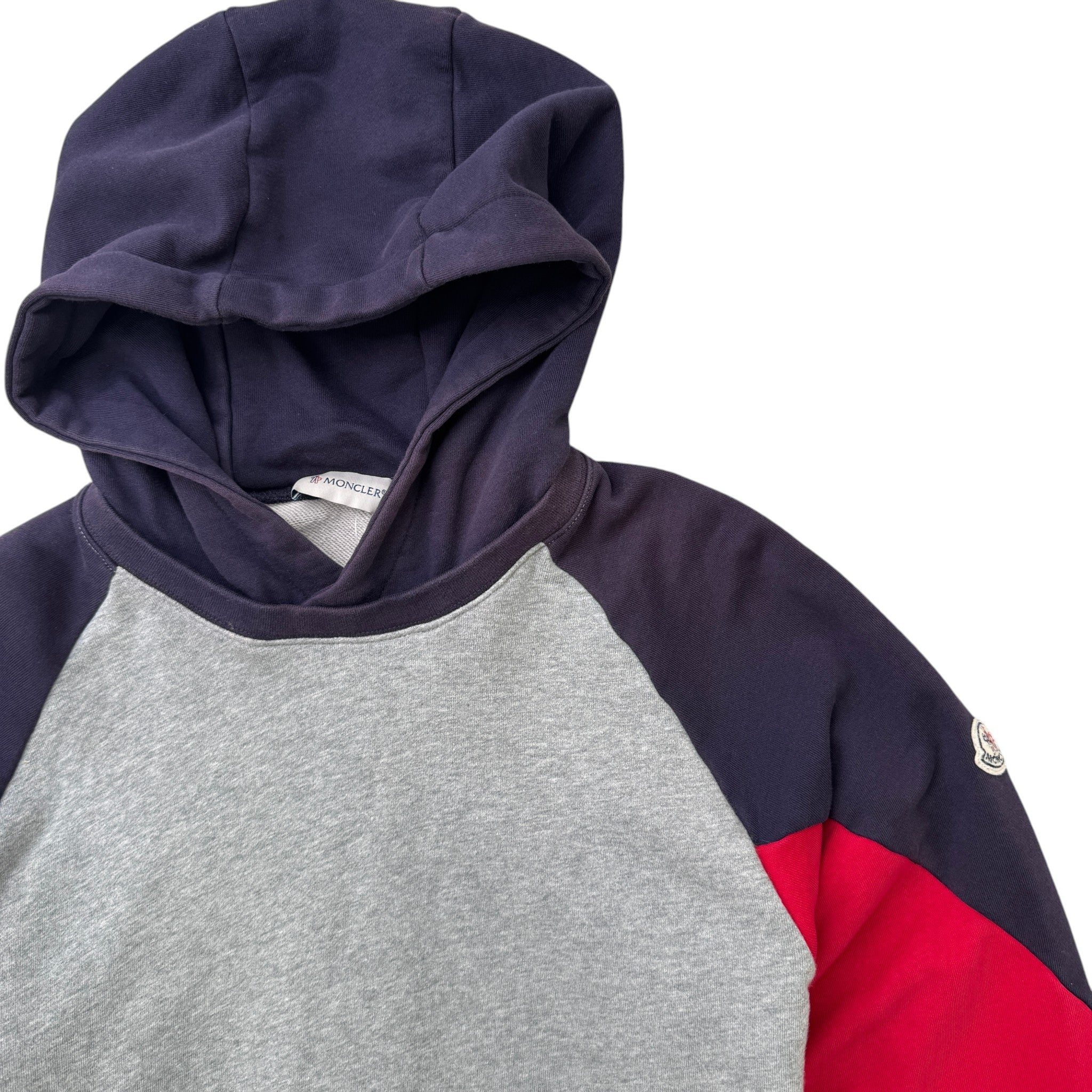 Men's Maglia Con Cappuccio Hoodie Grey Size L