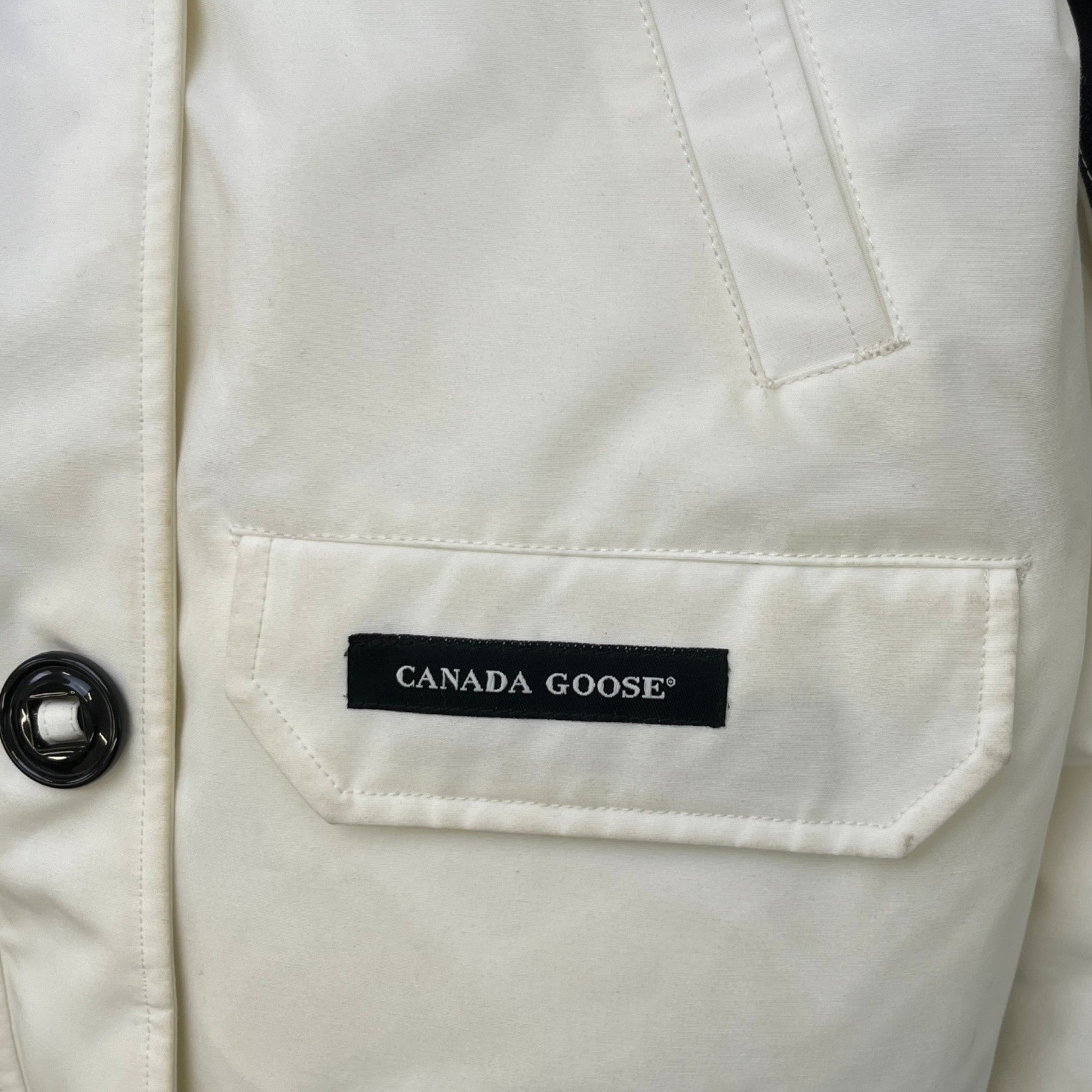 Men's Chilliwack Bomber Down Jacket White Size M