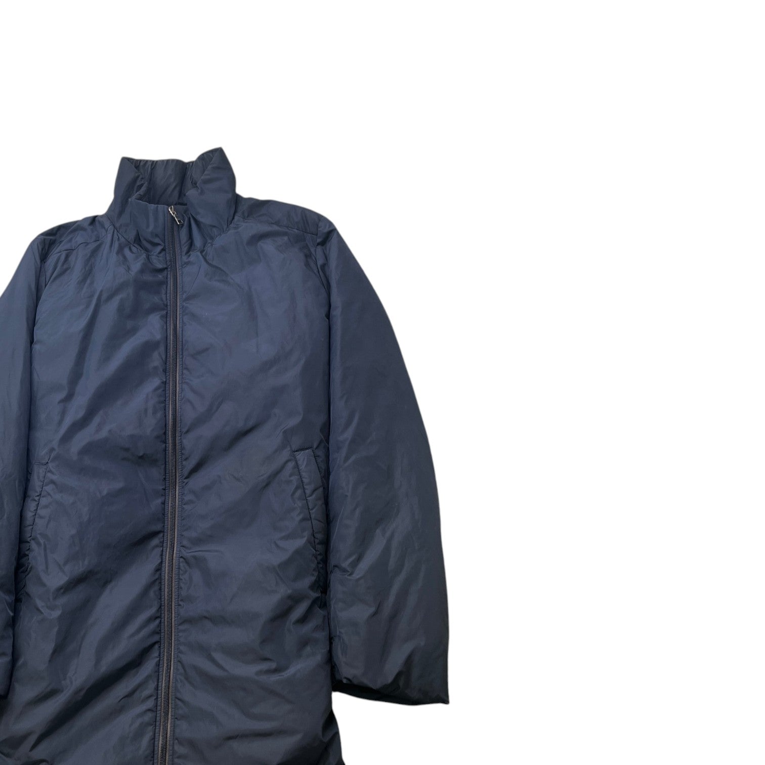 Men's Re-Nylon Parka Down Jacket Navy Size IT 48 / M