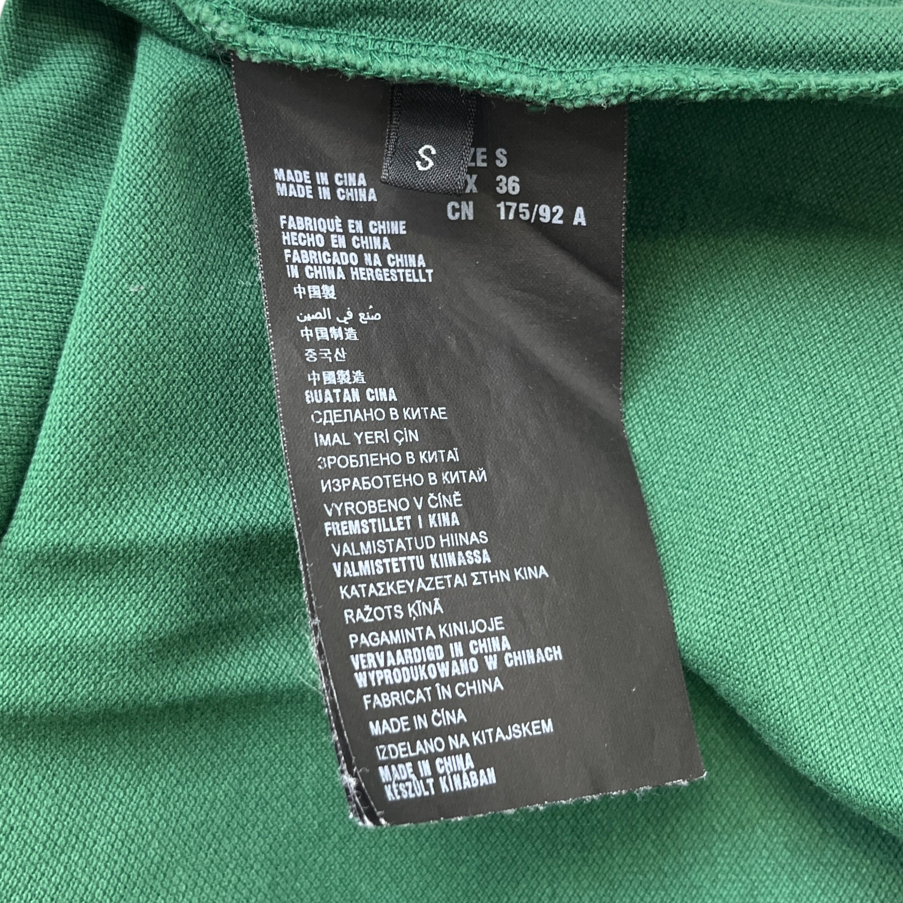 Men's Linea Rossa Polo Shirt Green Size S