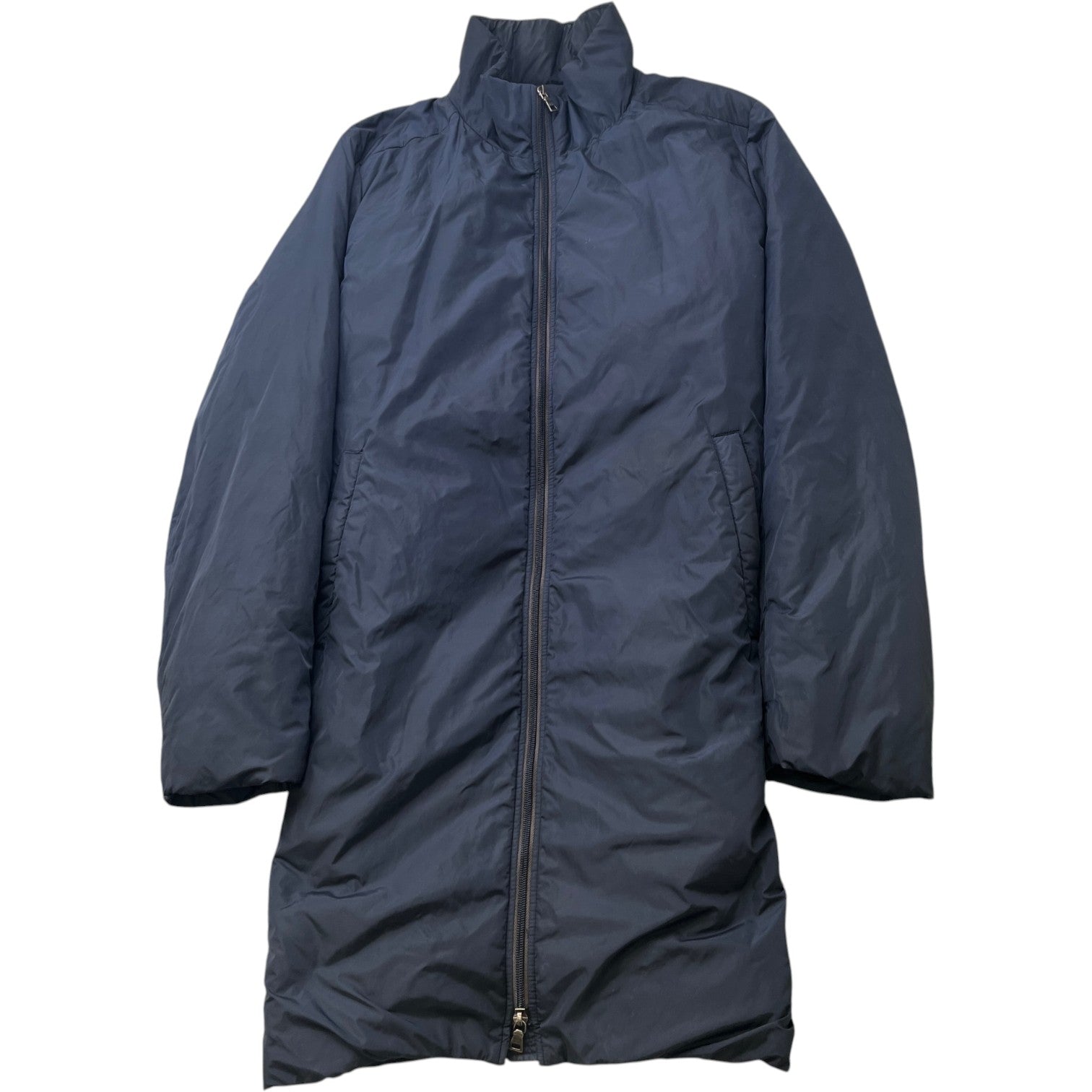 Men's Re-Nylon Parka Down Jacket Navy Size IT 48 / M