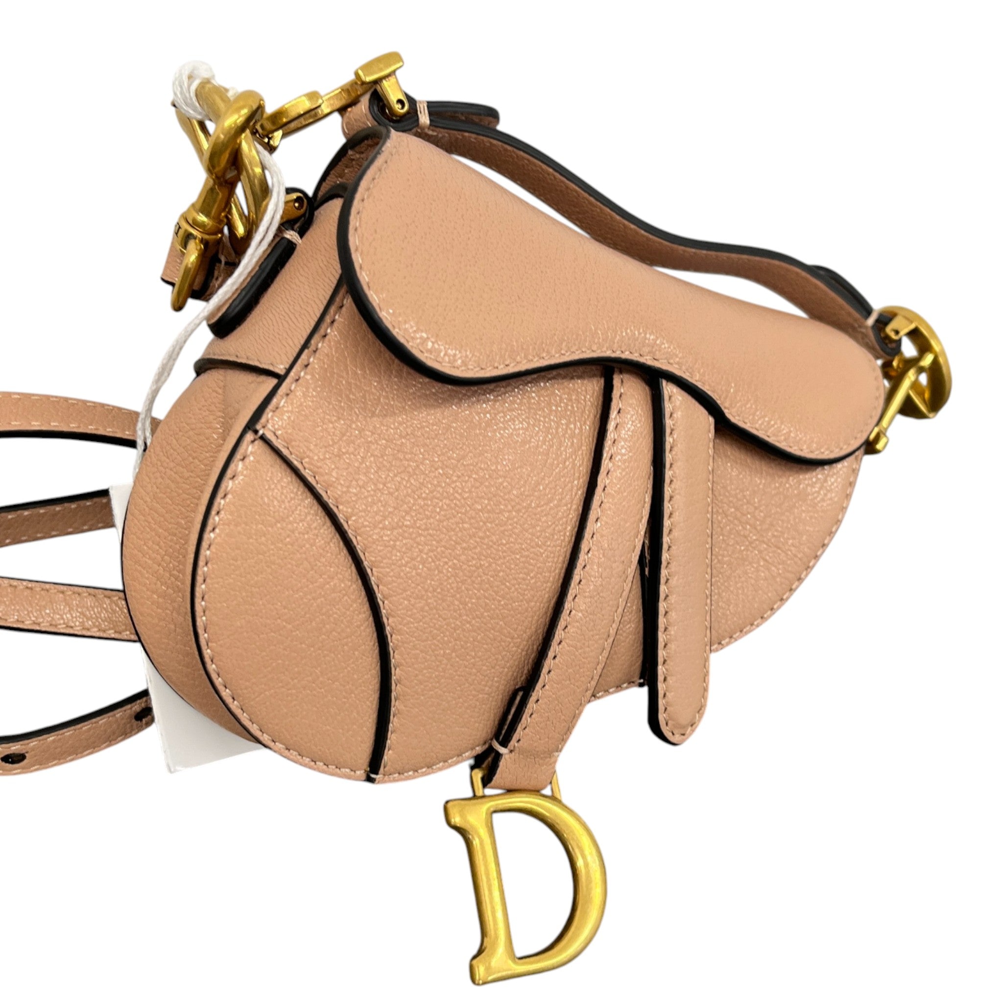 Women's Micro Saddle Bag Nude