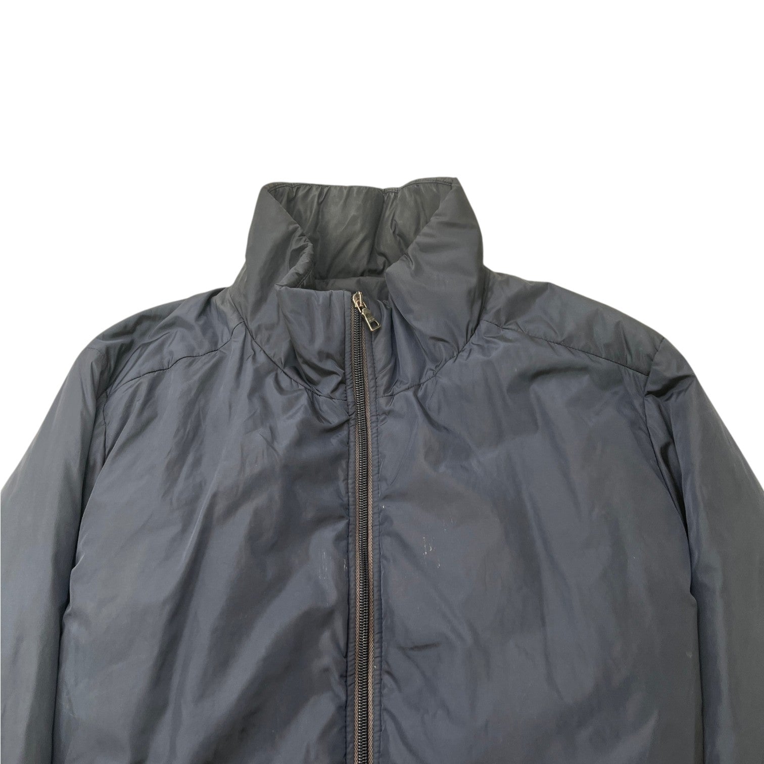 Men's Re-Nylon Parka Down Jacket Navy Size IT 48 / M