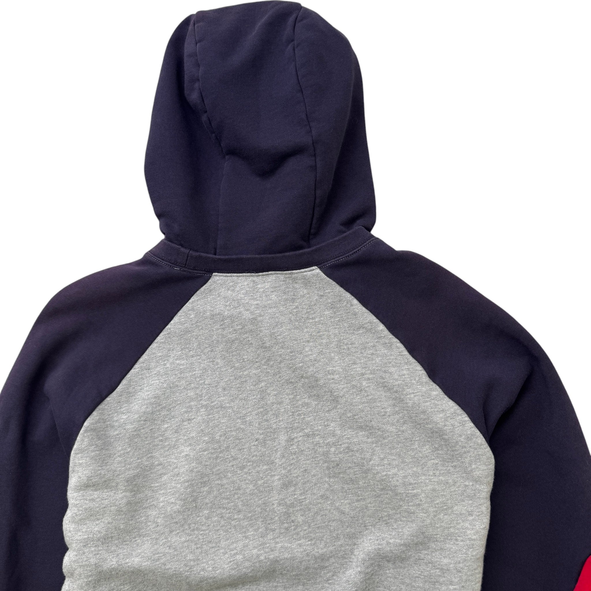 Men's Maglia Con Cappuccio Hoodie Grey Size L