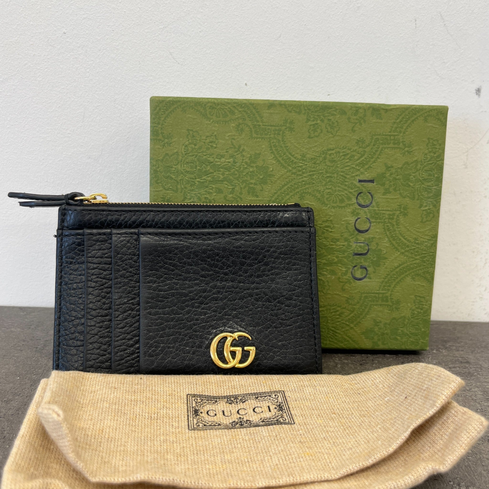 Women's Gg Marmont Wallet Black
