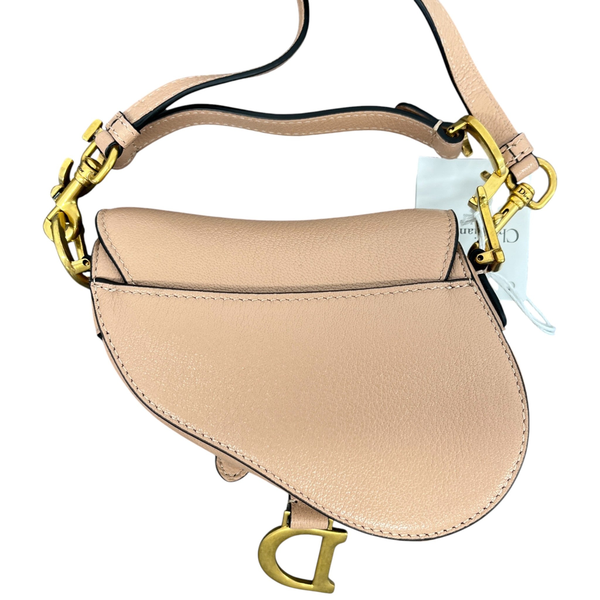 Women's Micro Saddle Bag Nude