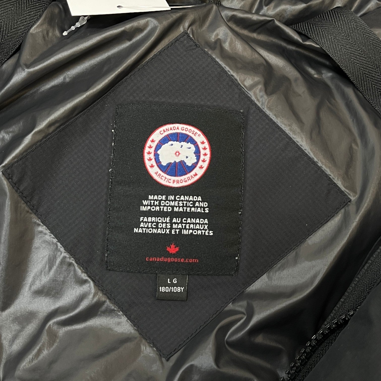 Men's Armstrong Down Jacket Black Size L