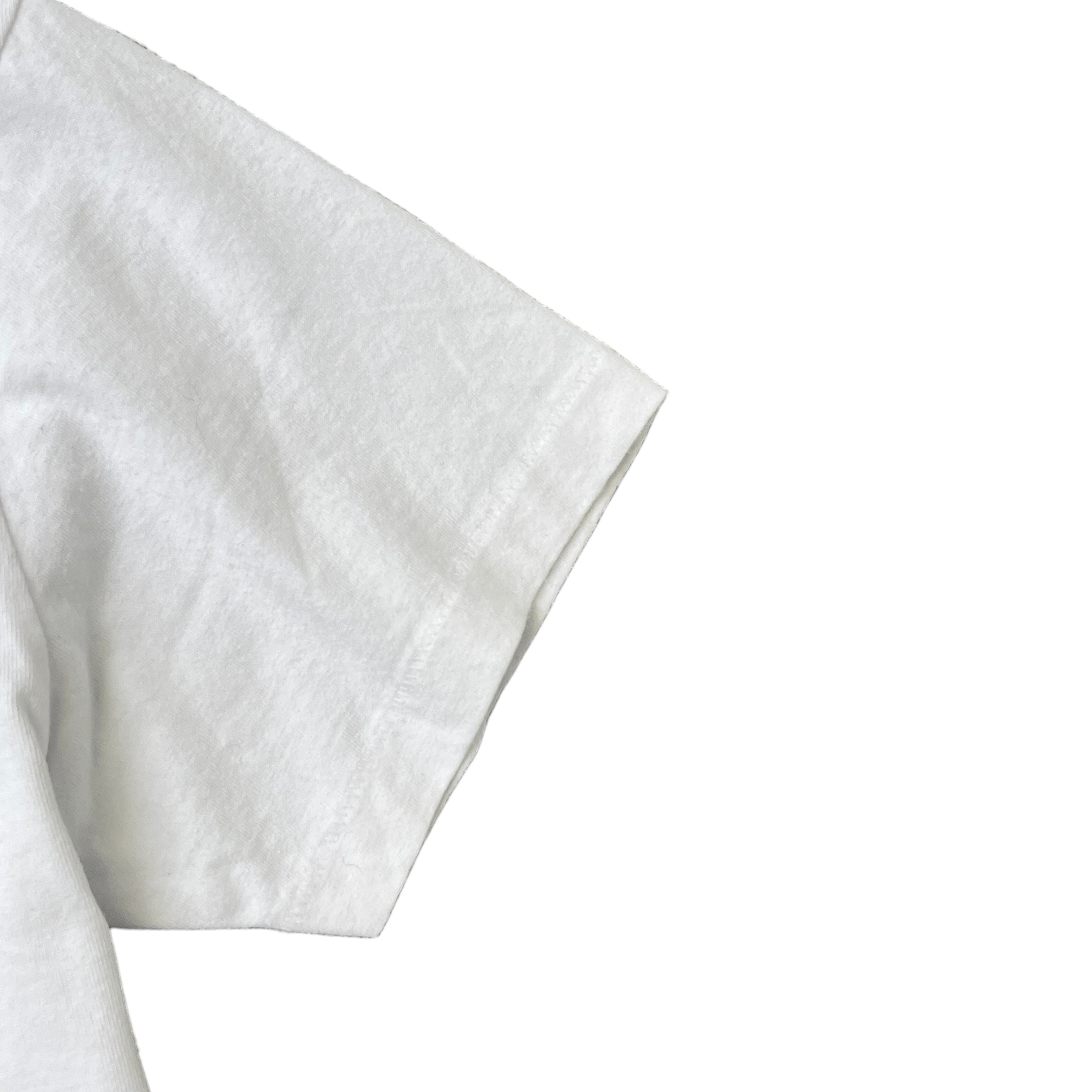 Men's Logo Print T-Shirt White Size S