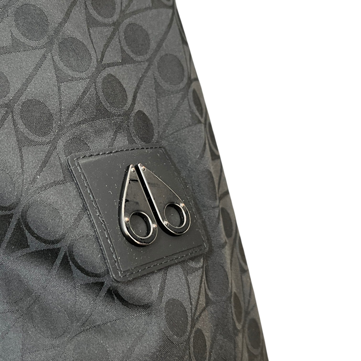 Men's Borden Monogram Bunny Reversible Jacket Black Size S
