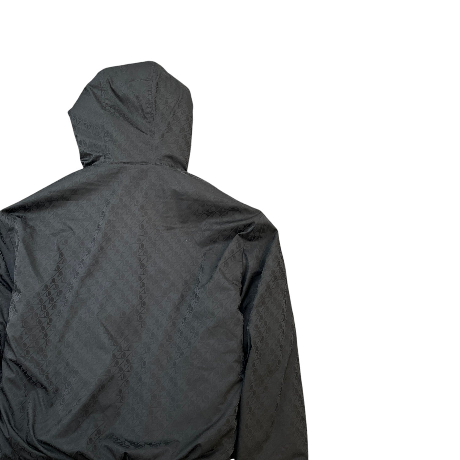 Men's Borden Monogram Bunny Reversible Jacket Black Size S