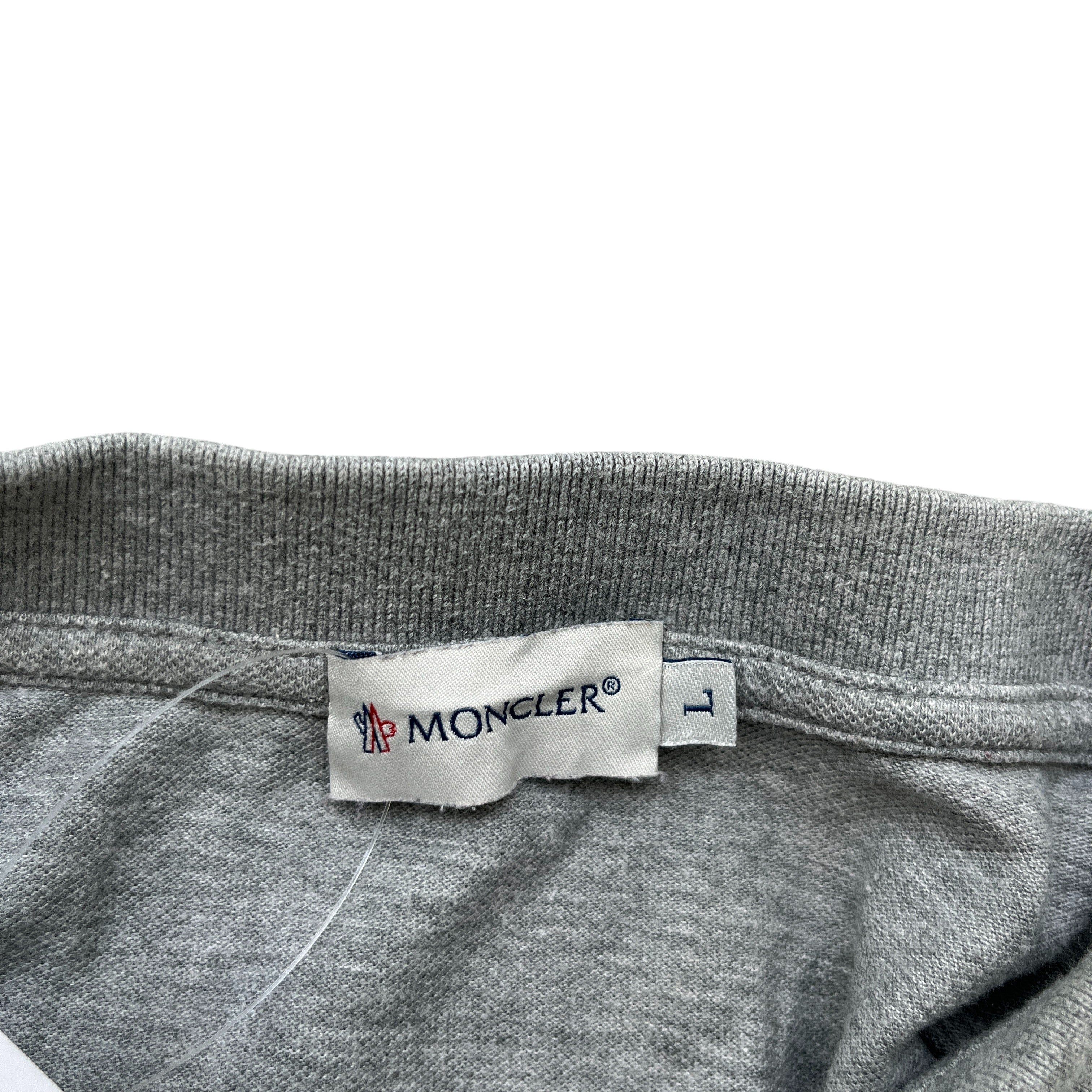 Men's Maglia Polo Shirt Grey Size L