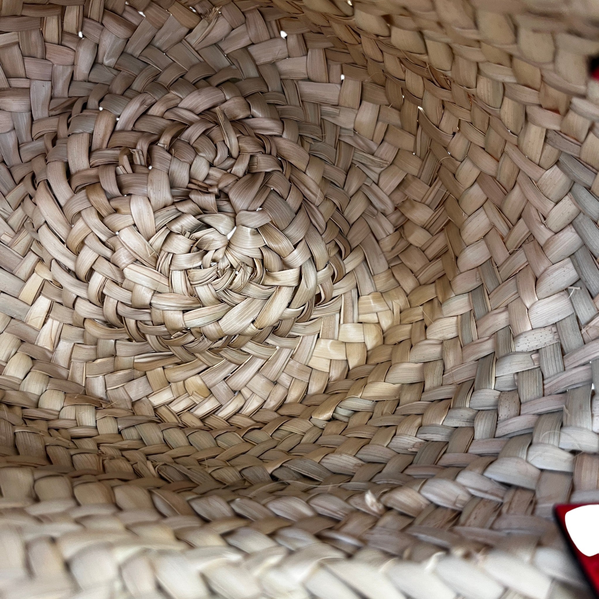 Women's Woven Straw Loubishore Tote Bag White