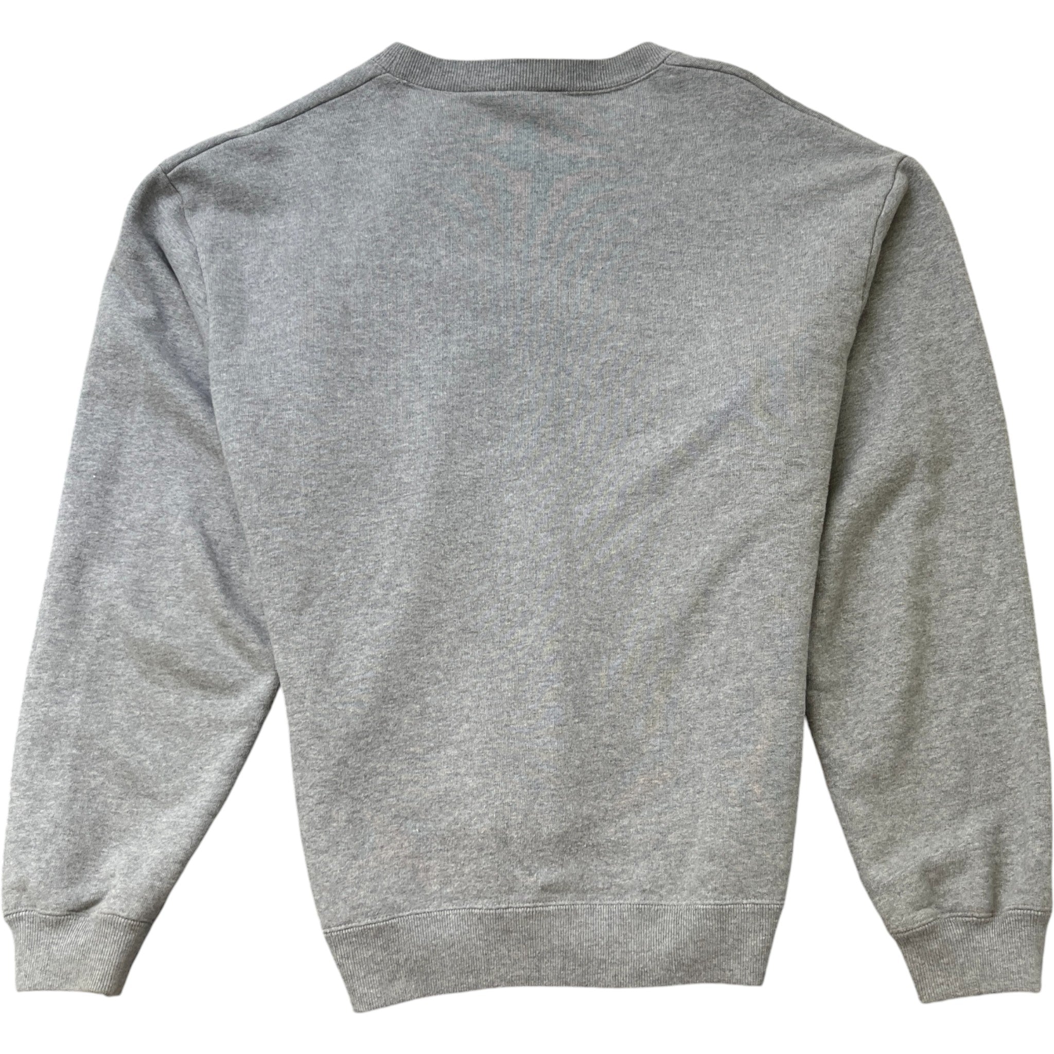 Men's Bb Logo Print Sweatshirt Grey Size M