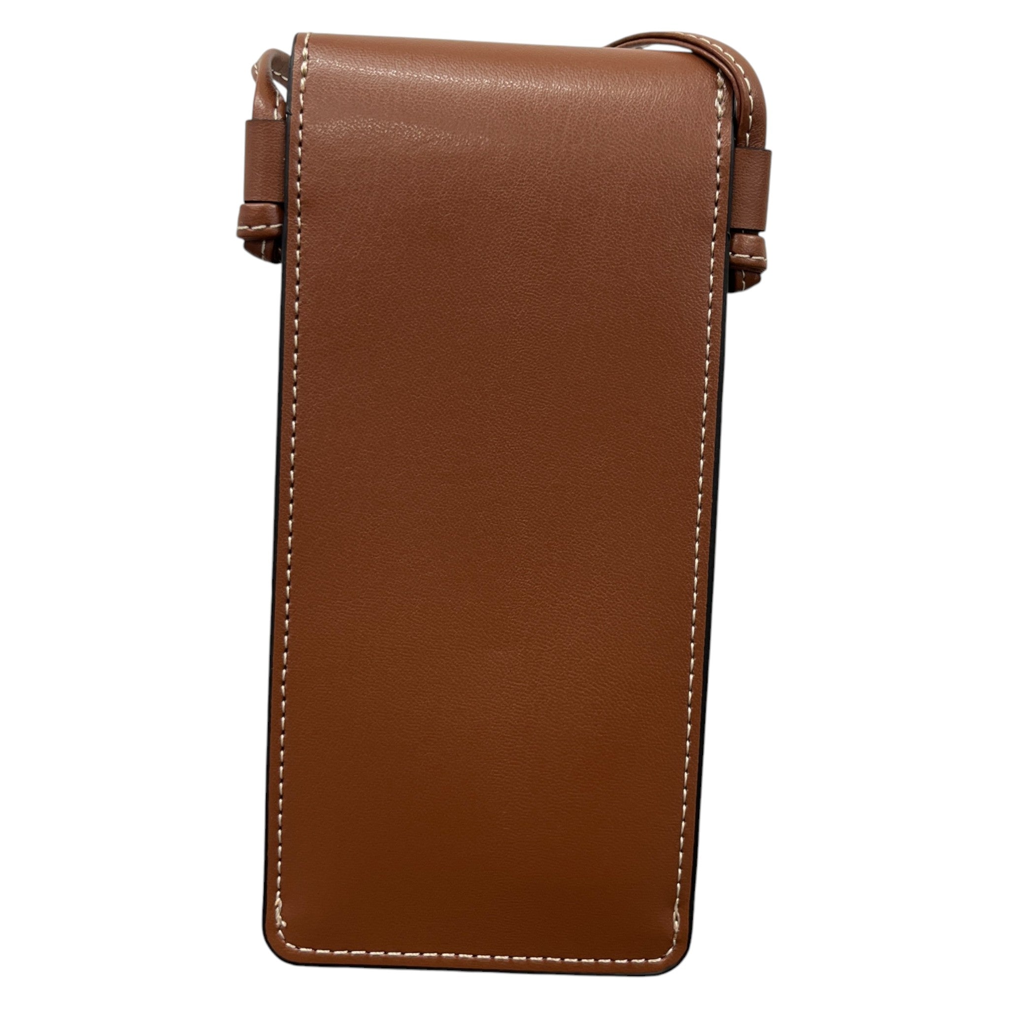 Men's Leather Phone Pouch Pouch Brown