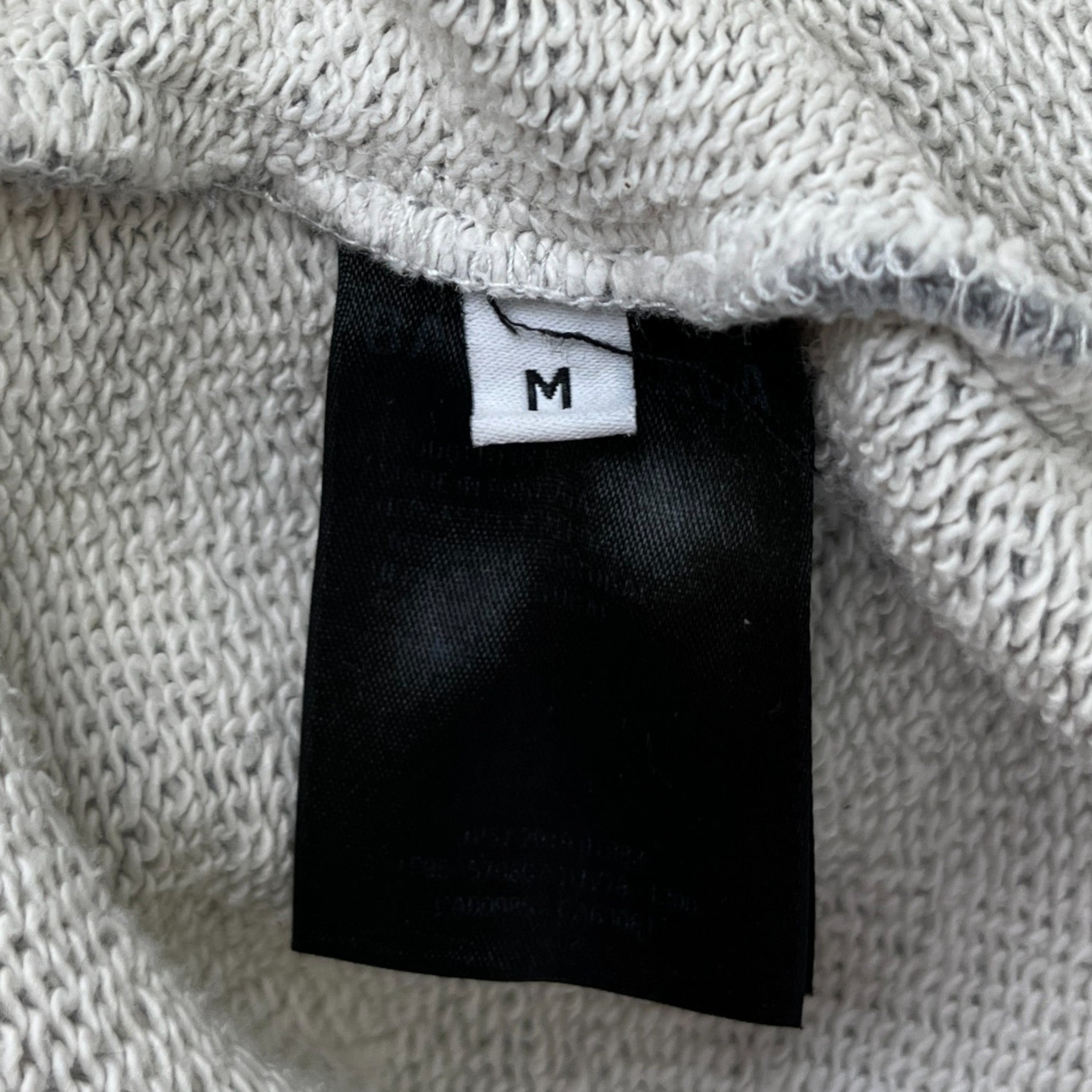 Men's Bb Logo Print Sweatshirt Grey Size M