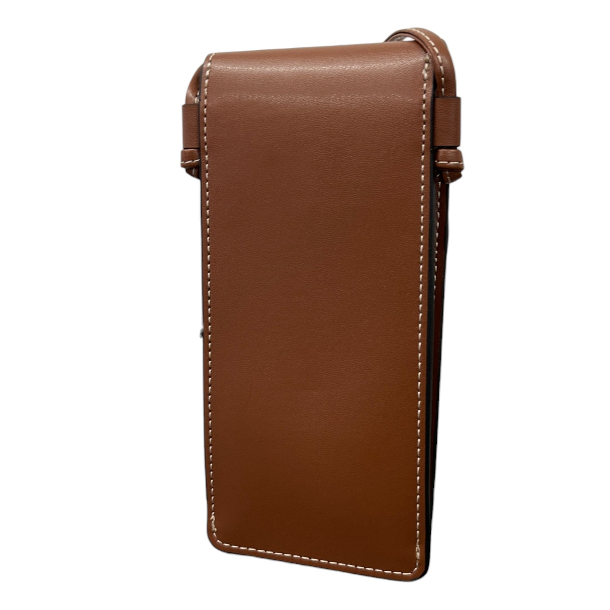 Men's Leather Phone Pouch Pouch Brown