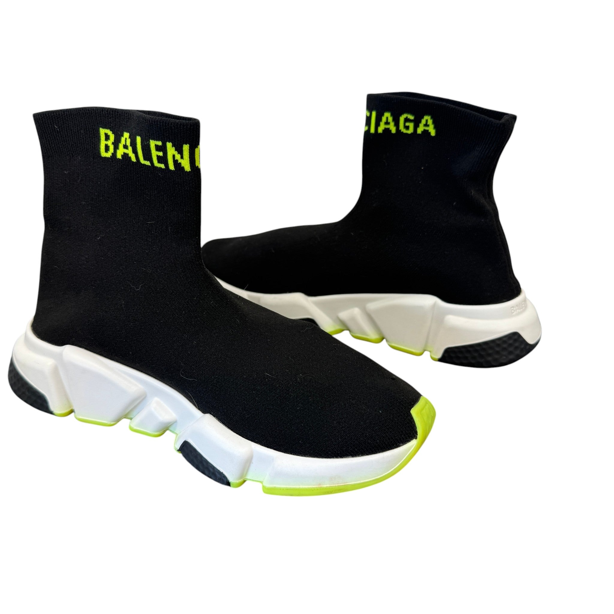Women's Speed Sock High Trainers Black Size EU 37 / UK 4